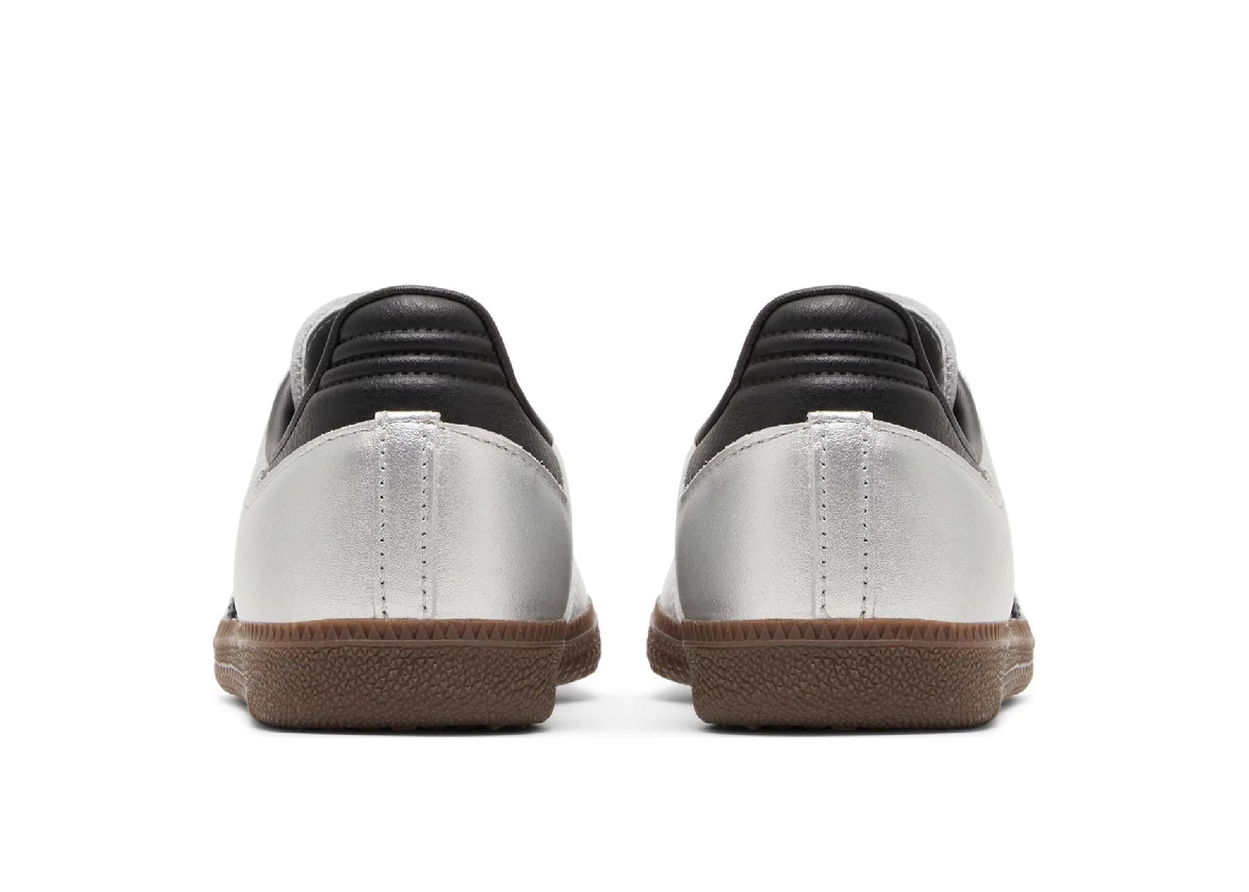 ADIDAS SAMBA OG SILVER METALLIC BLACK GUM (W)
