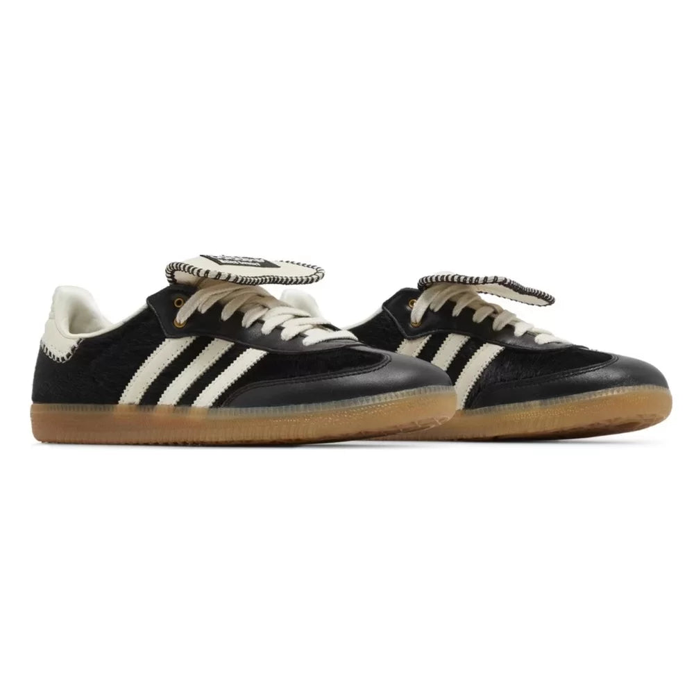 ADIDAS SAMBA PONY TONAL WALES BONNER CORE BLACK