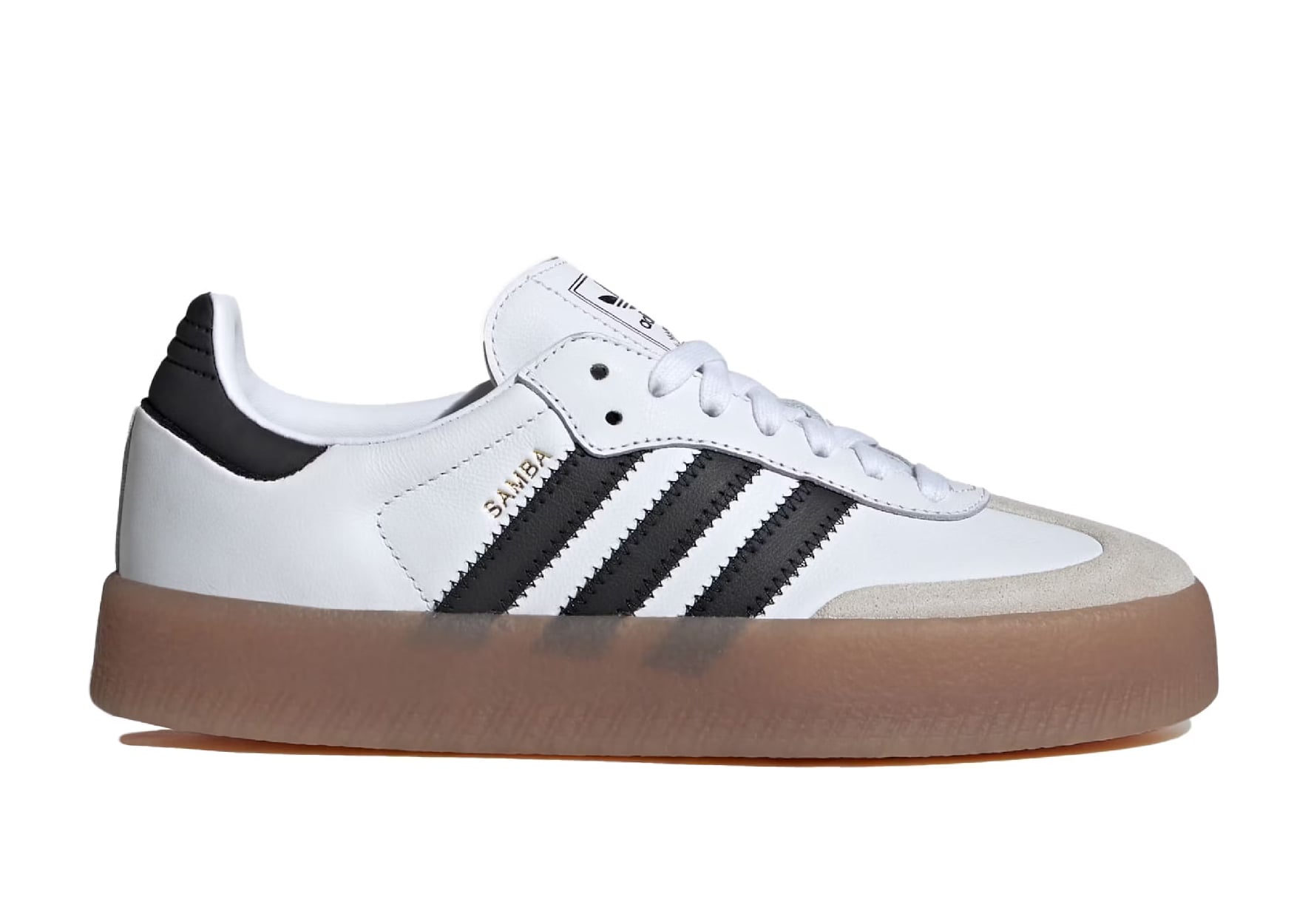 ADIDAS SAMBAE CLOUD WHITE METALLIC GOLD (W)