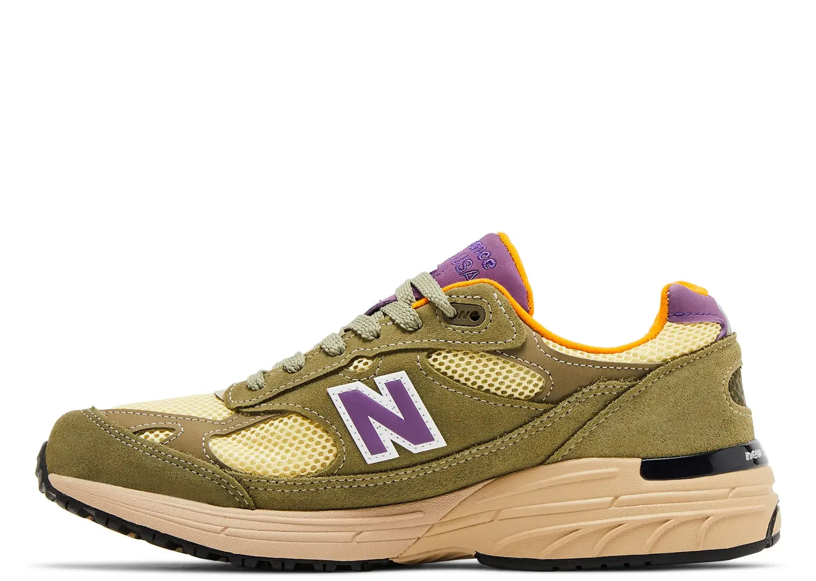 NEW BALANCE 993 MIUSA TEDDY SANTIS OLIVE LEAF MAIZE