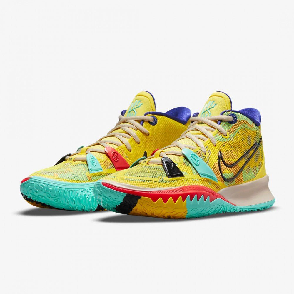 KYRIE 7 1 WORLD 1 PEOPLE YELLOW
