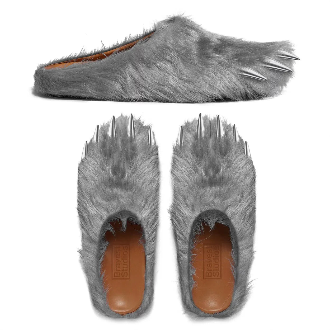 GREY BEAR CLAW MULES