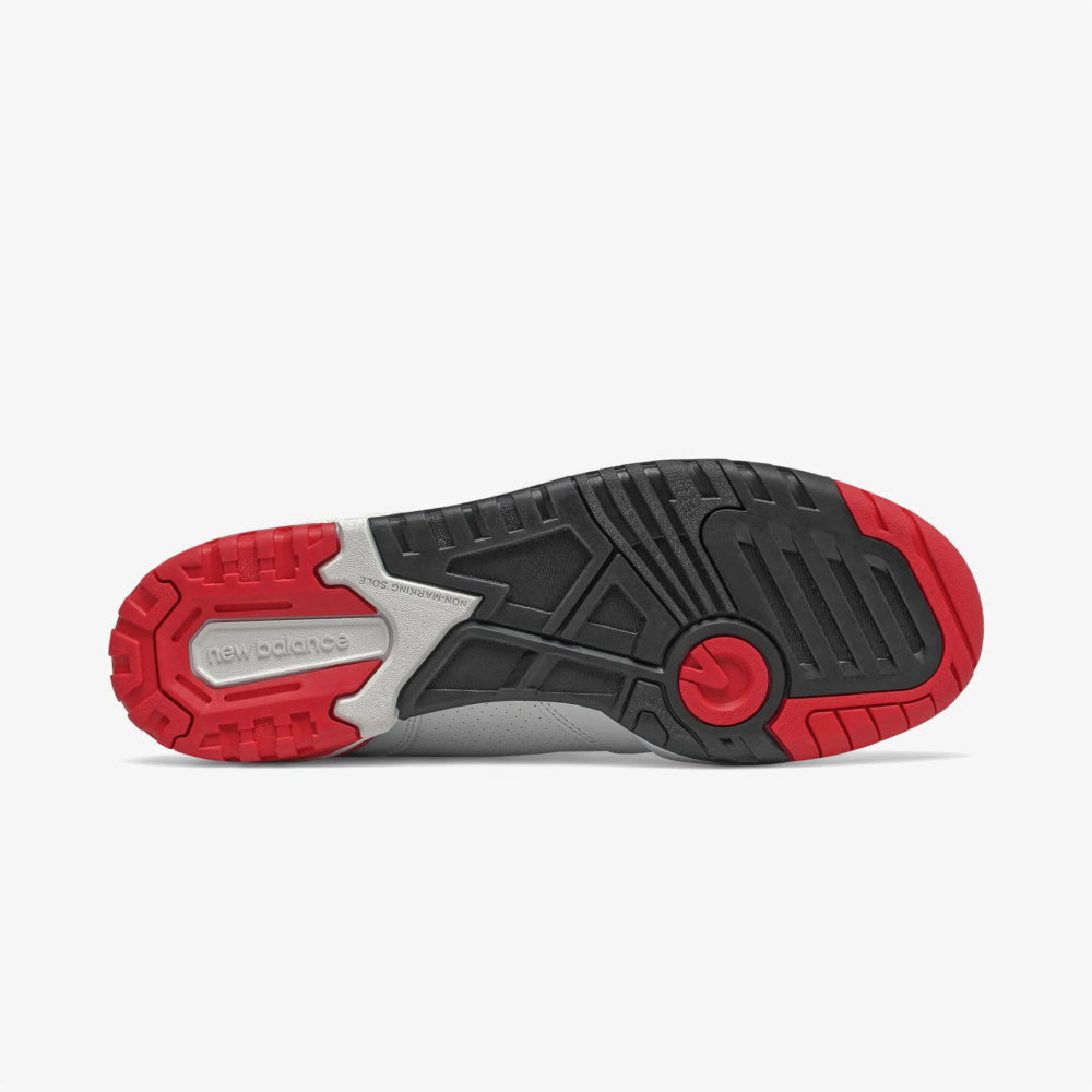 NEW BALANCE 550 WHITE/RED