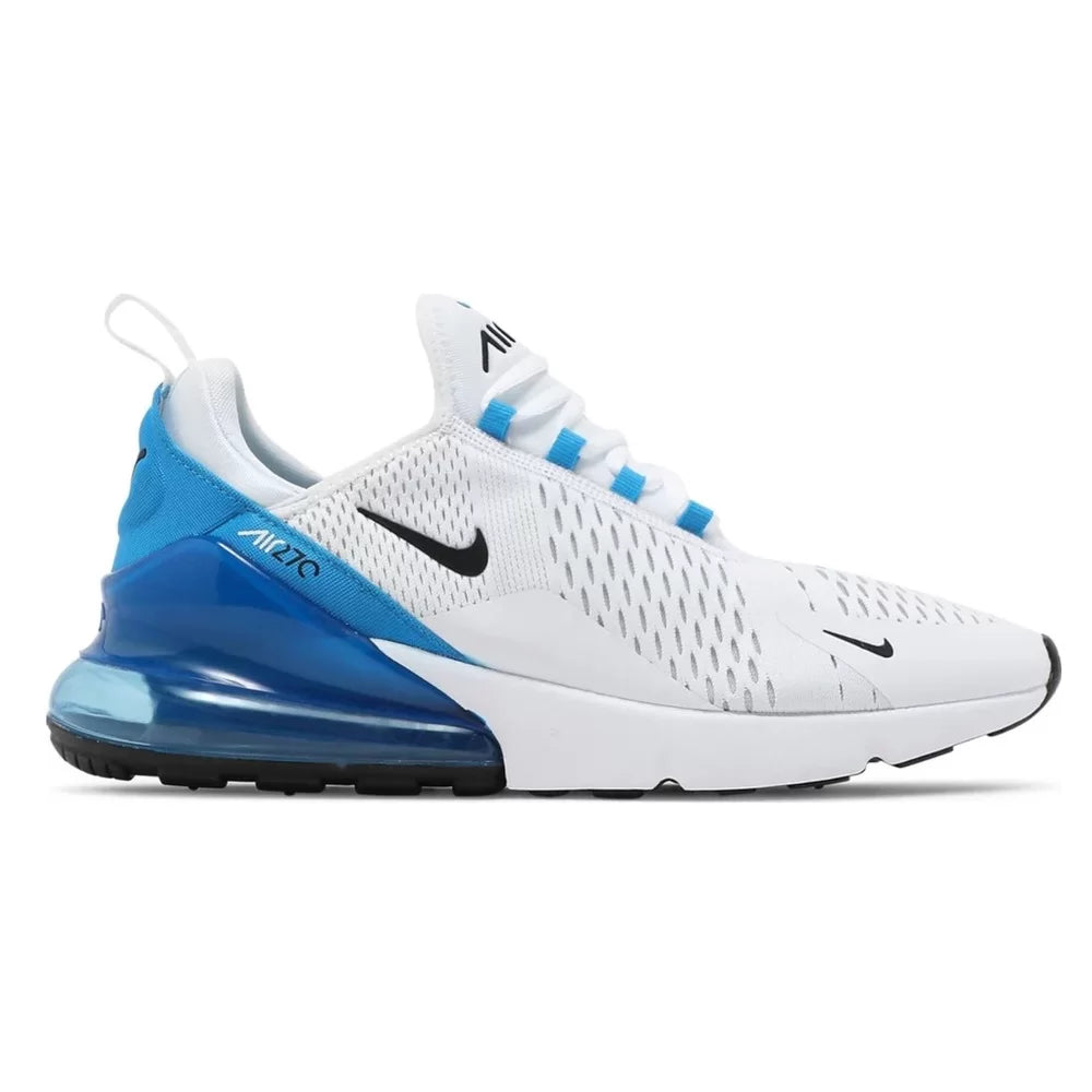 AIR MAX 270 WHITE BLACK PHOTO BLUE