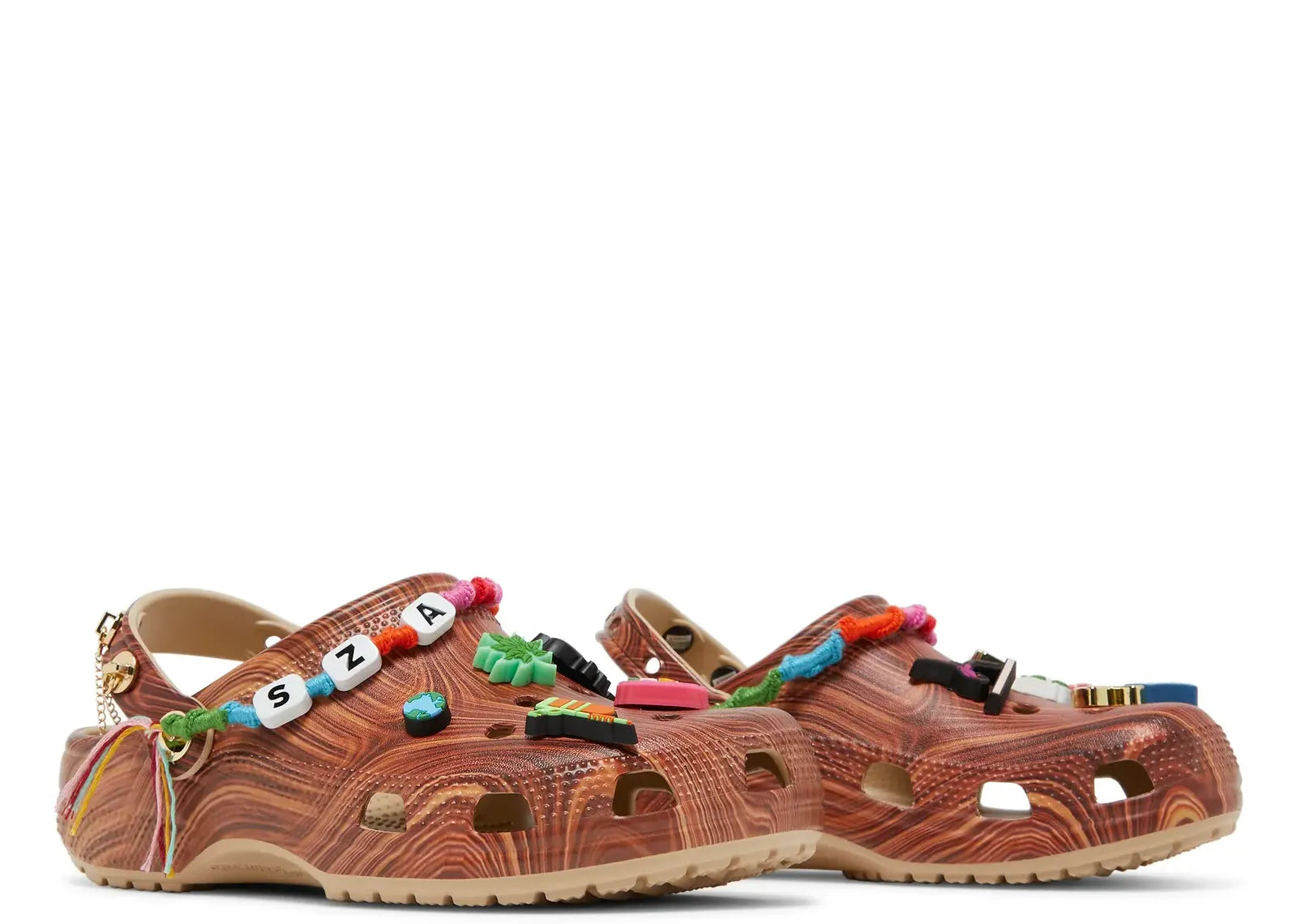 CROCS CLASSIC CLOG SZA WOOD GRAIN
