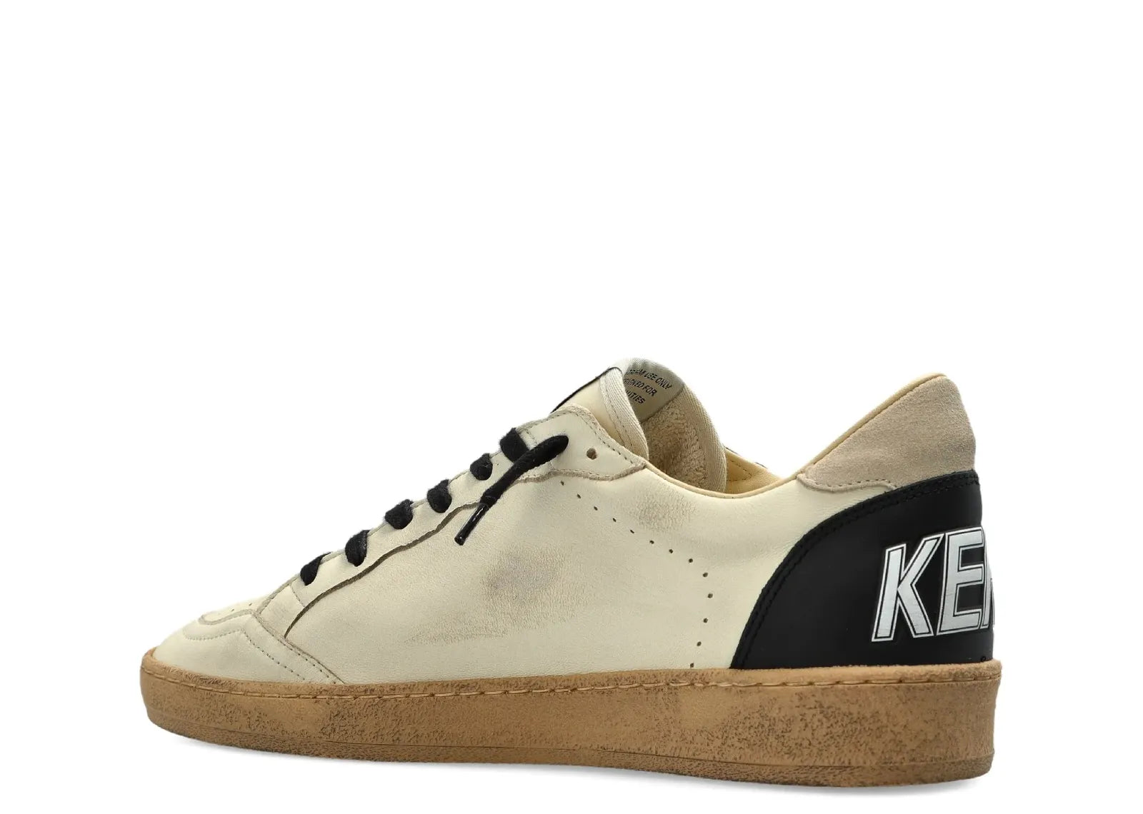GOLDEN GOOSE BALL-STAR LIGHT BEIGE LEATHER