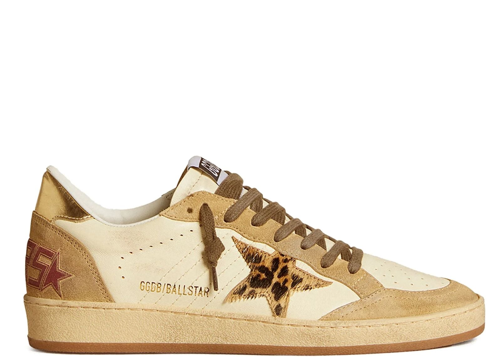 GOLDEN GOOSE BALL-STAR WHITE NAPPA SUEDE (W)