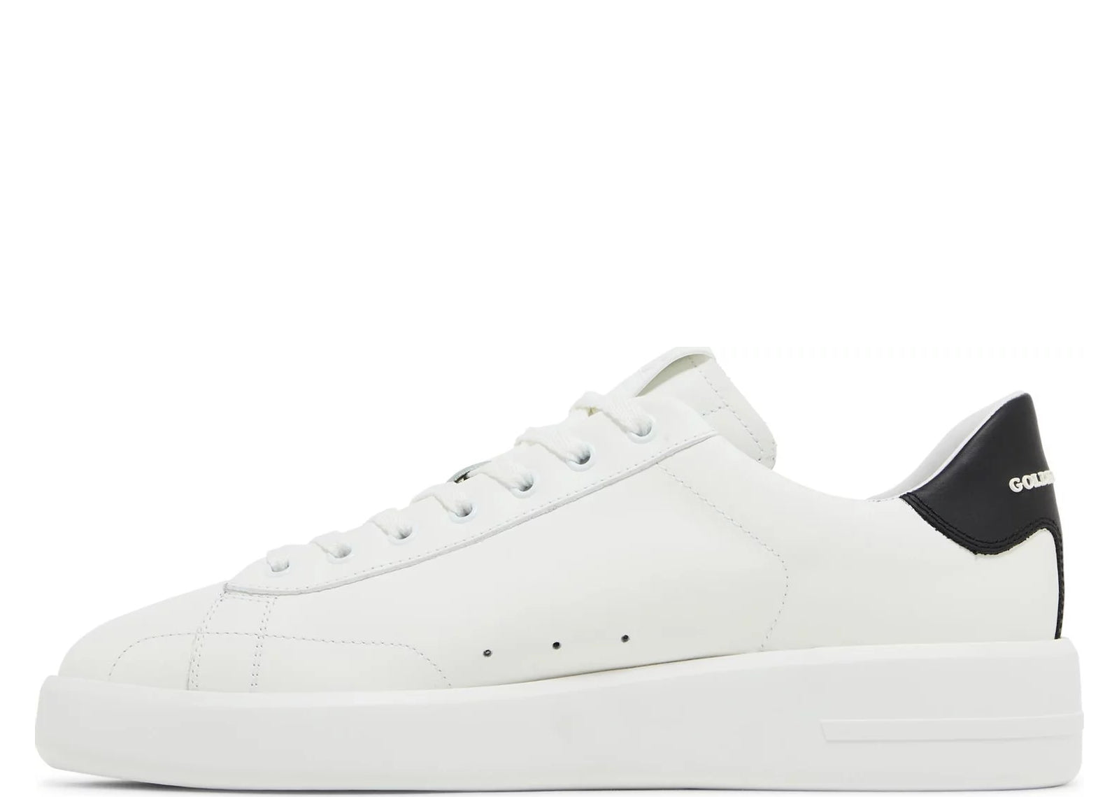 GOLDEN GOOSE PURESTAR WHITE BLACK