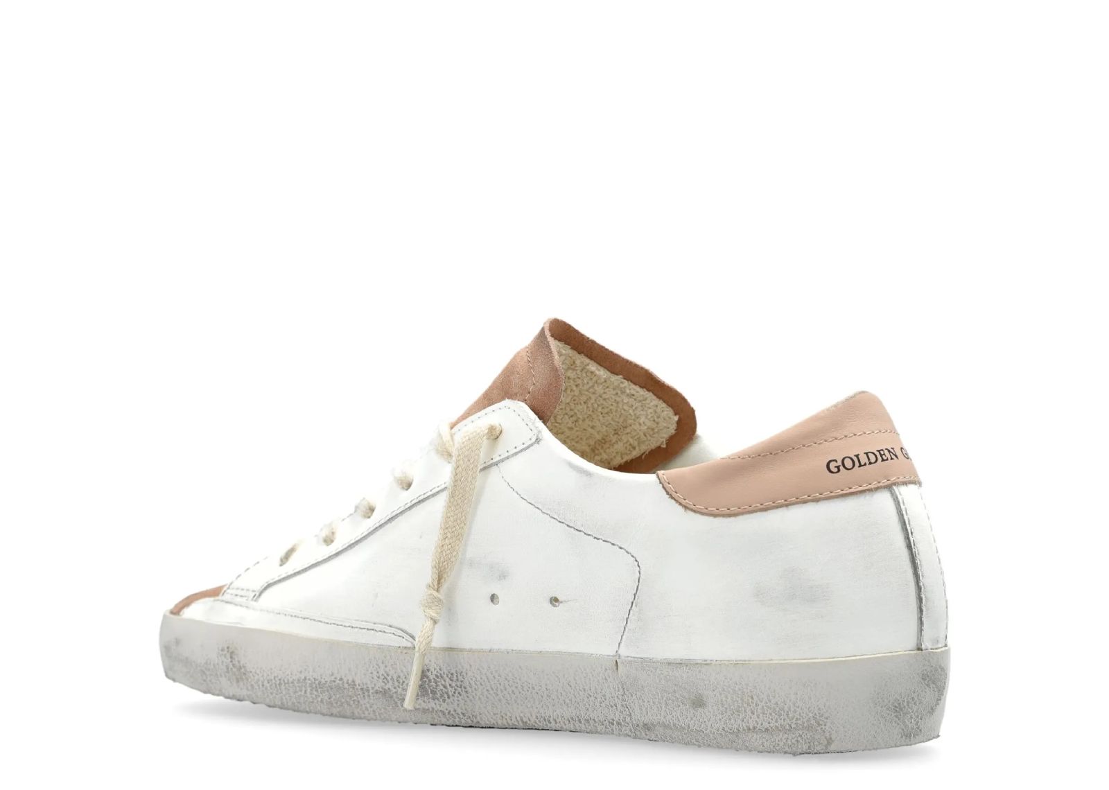 GOLDEN GOOSE SUPER-STAR MILK PINK DARK BLUE (W)