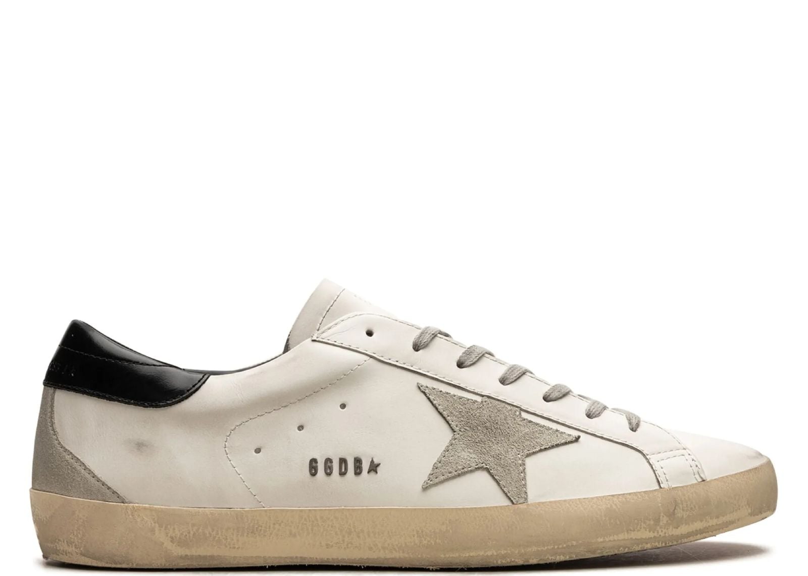 GOLDEN GOOSE SUPER-STAR WHITE BLACK