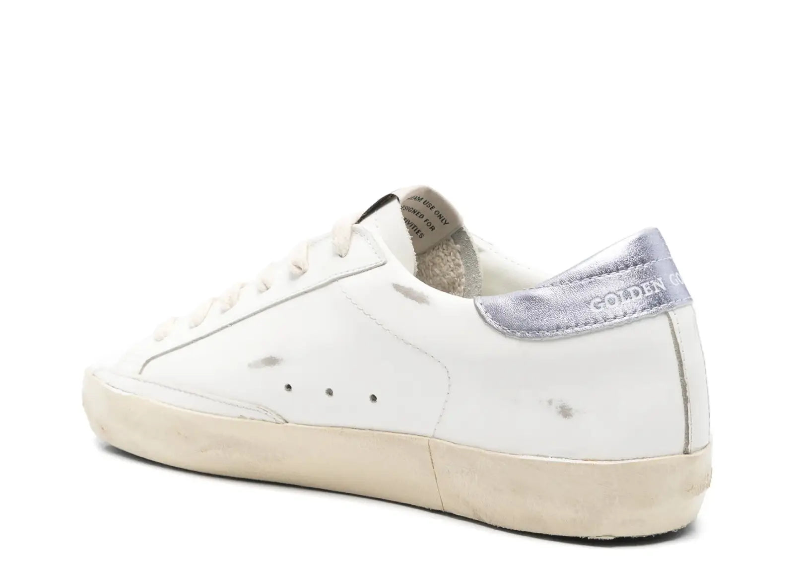 GOLDEN GOOSE SUPER-STAR WHITE BLACK GLICINE (W)