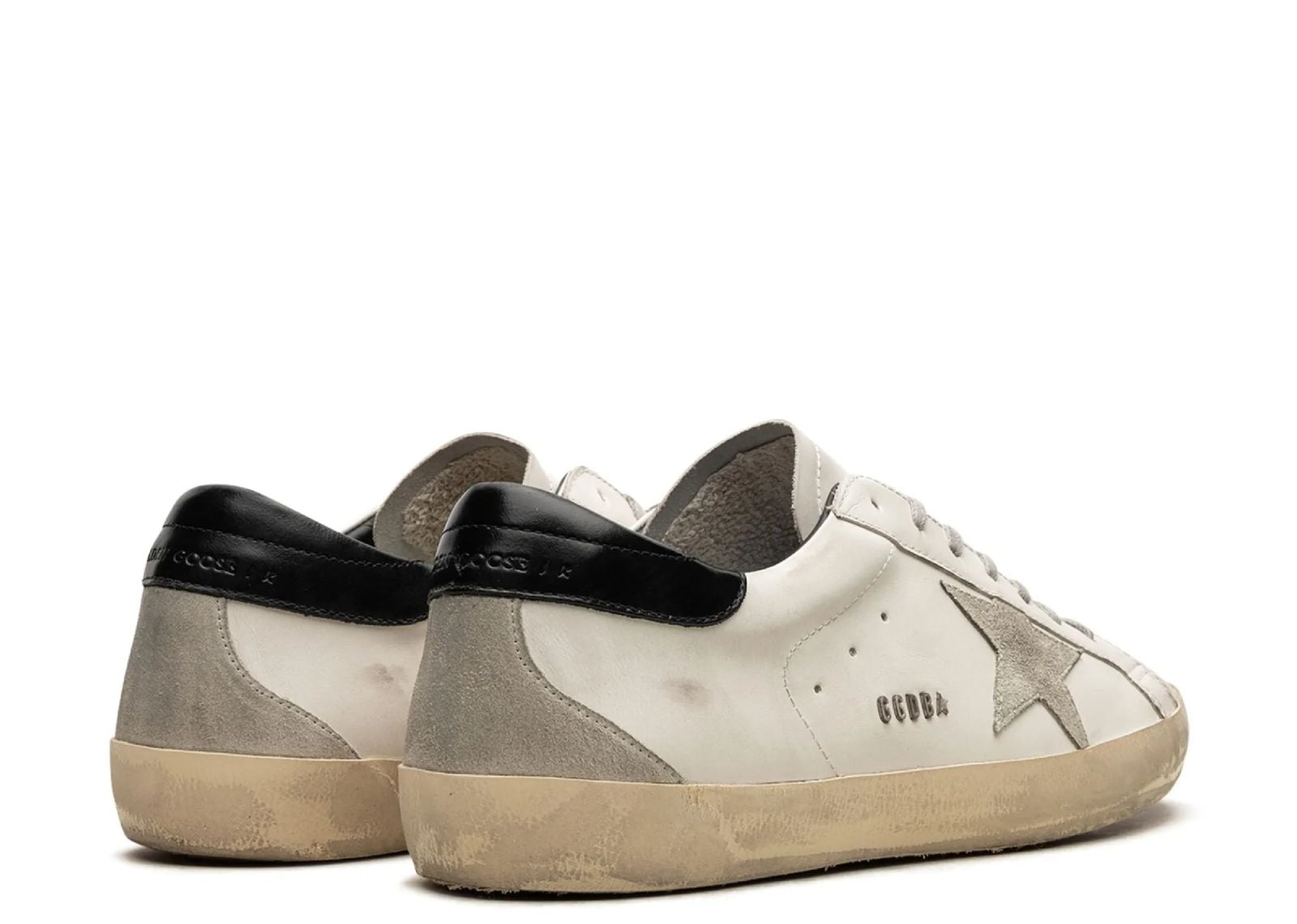 GOLDEN GOOSE SUPER-STAR WHITE BLACK