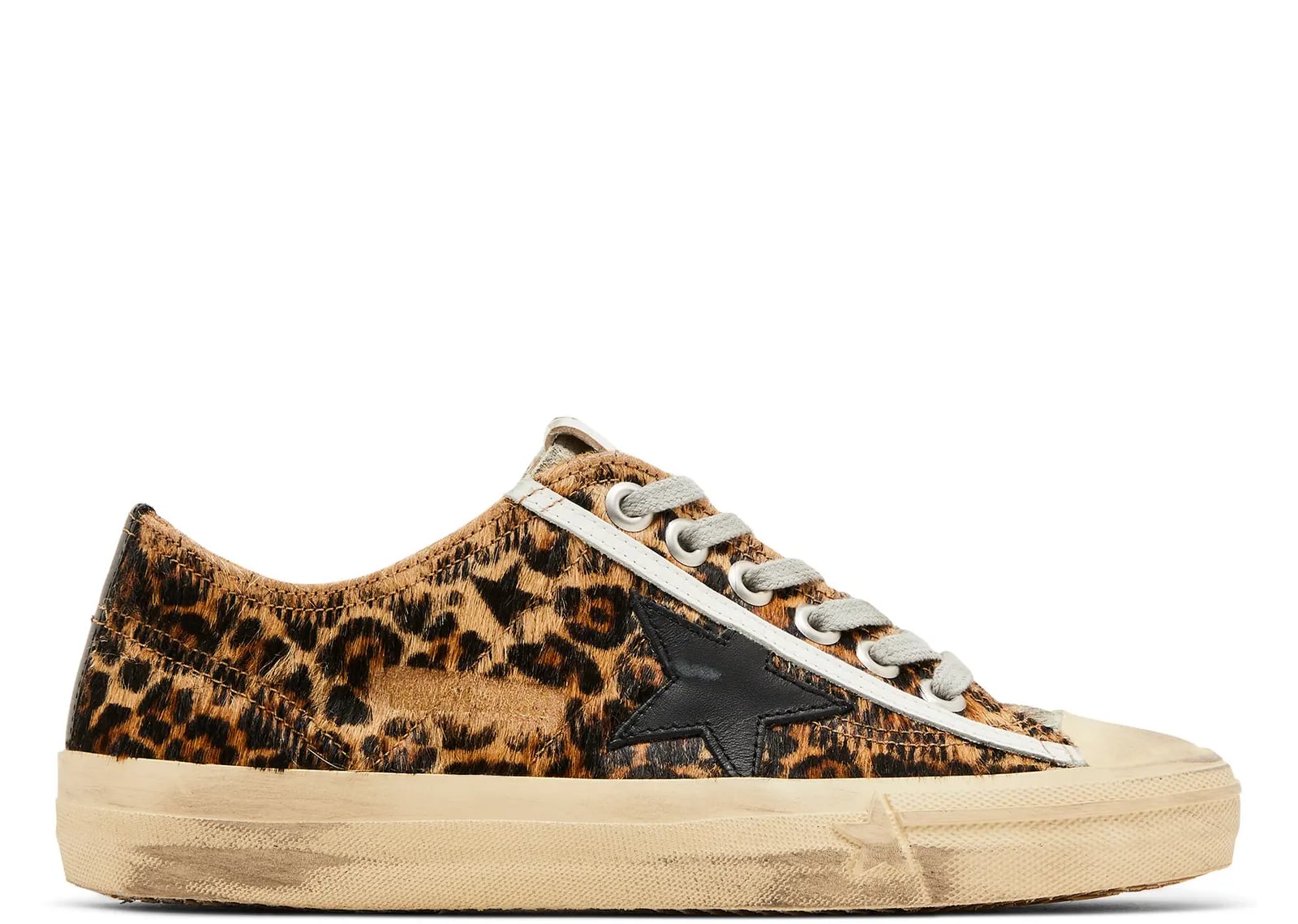 GOLDEN GOOSE V-STAR LEOPARD (W)