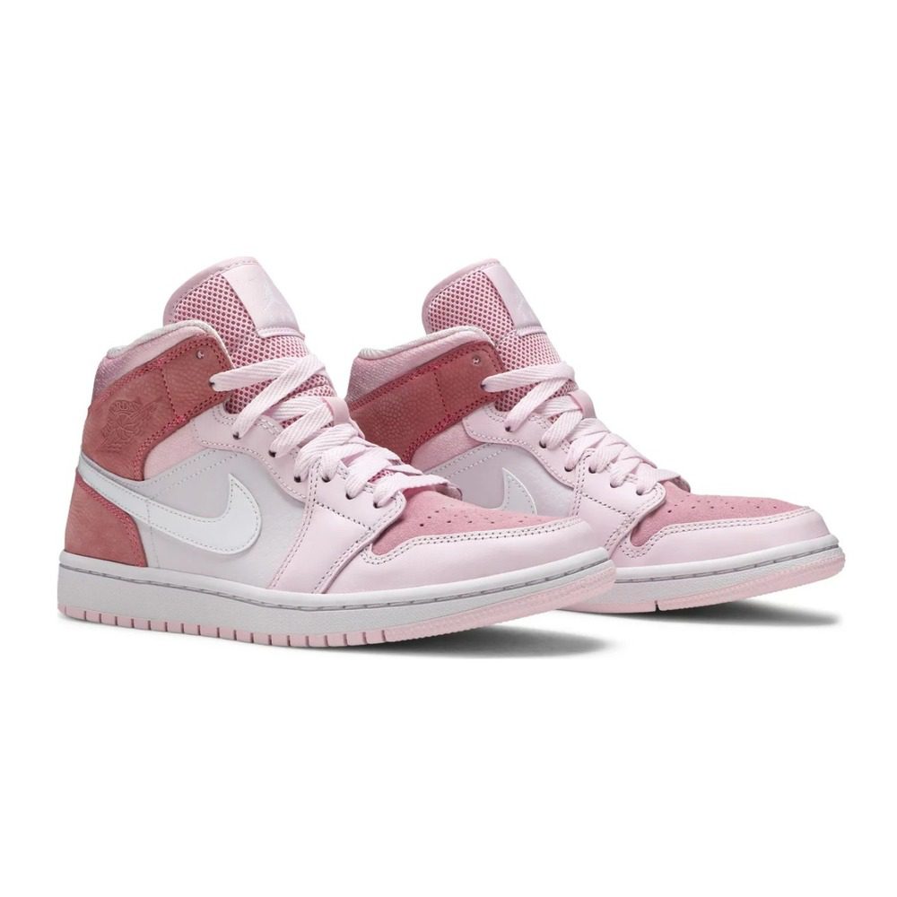 JORDAN 1 MID DIGITAL PINK