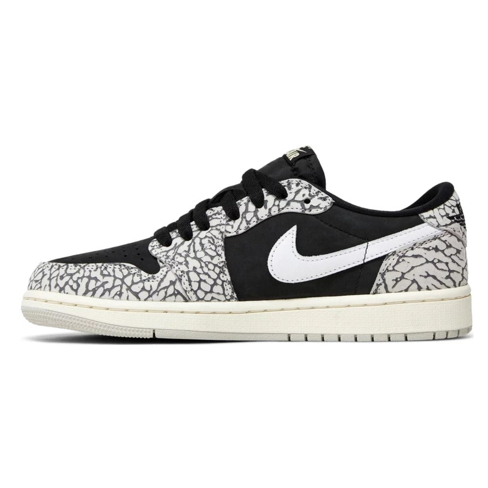 JORDAN 1 RETRO LOW OG BLACK CEMENT