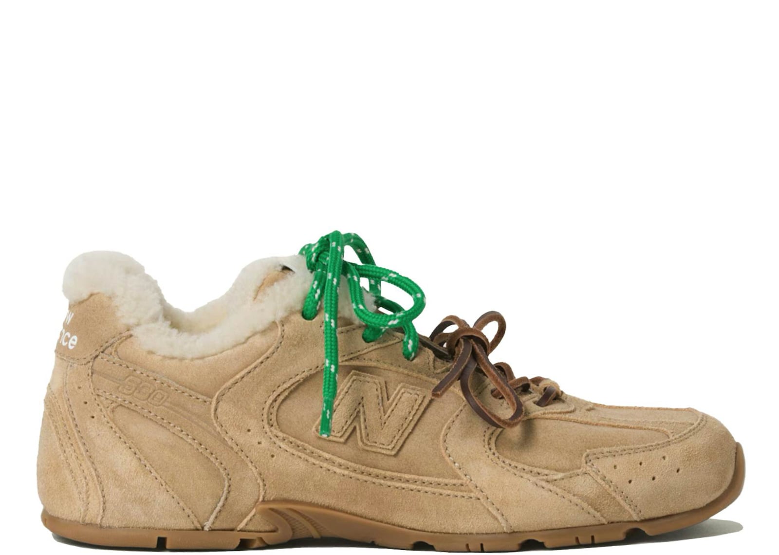 NEW BALANCE 530 SL MIU MIU ECRU SHEARLING (W)