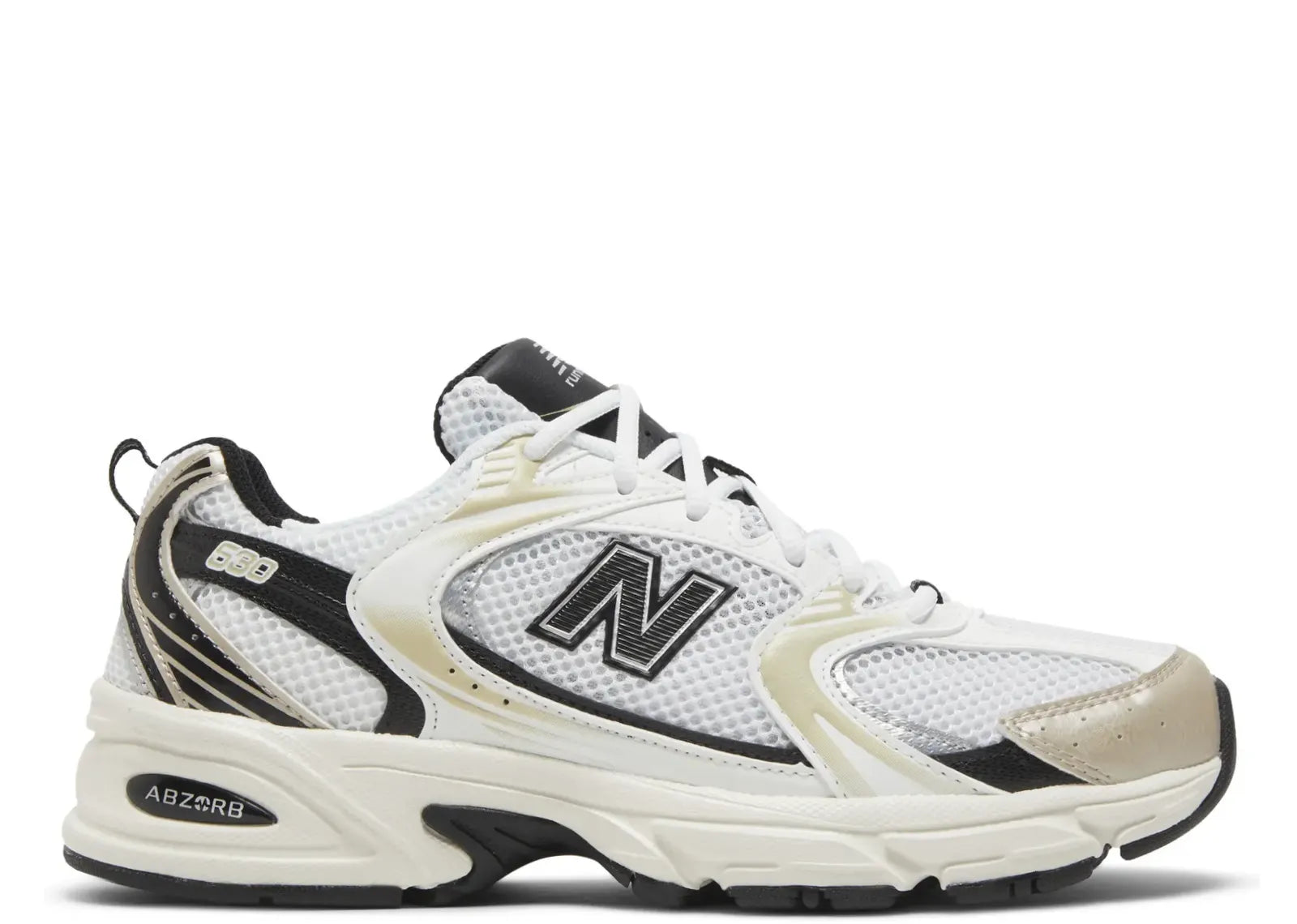 NEW BALANCE 530 WHITE LIGHT GOLD METALLIC