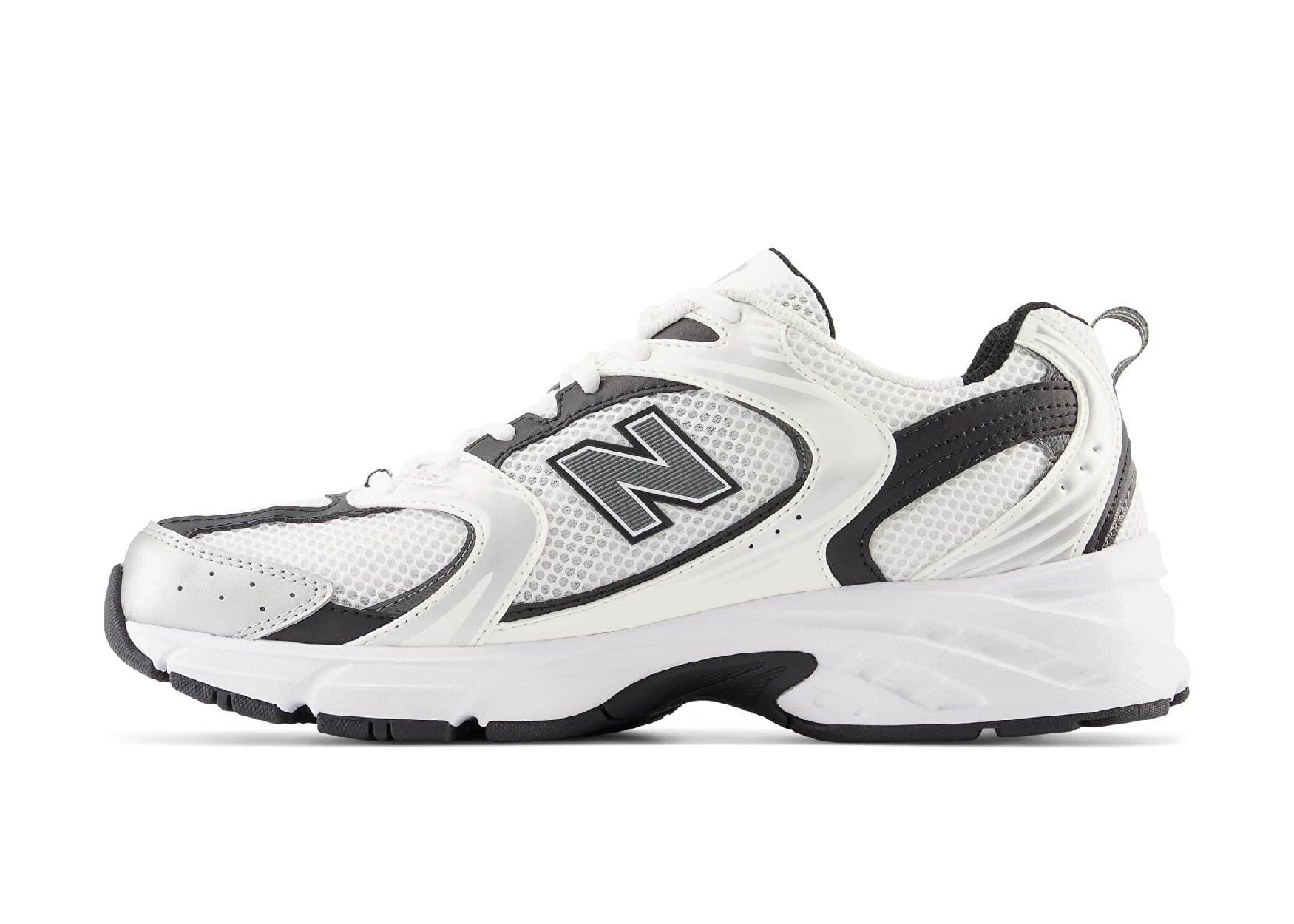 NEW BALANCE 530 WHITE SILVER METALLIC BLACK