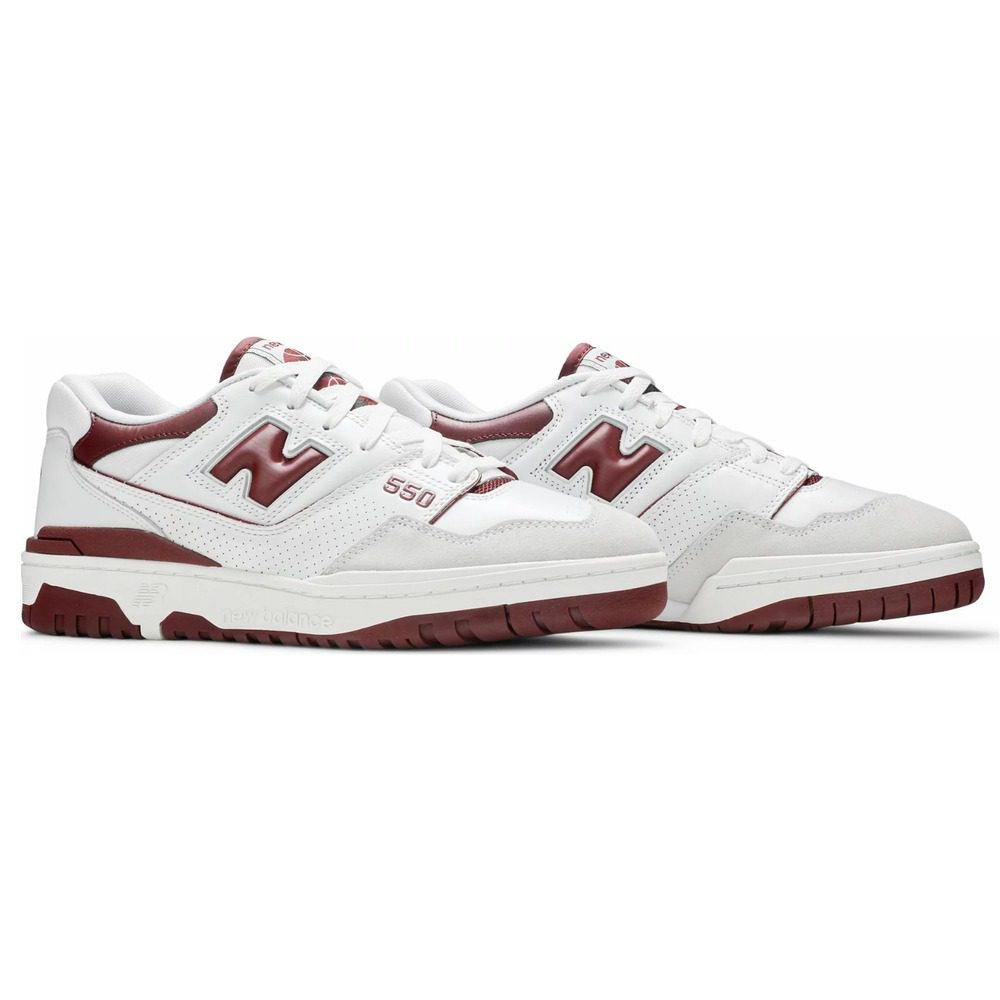 NEW BALANCE 550 SEA SALT BURGUNDY