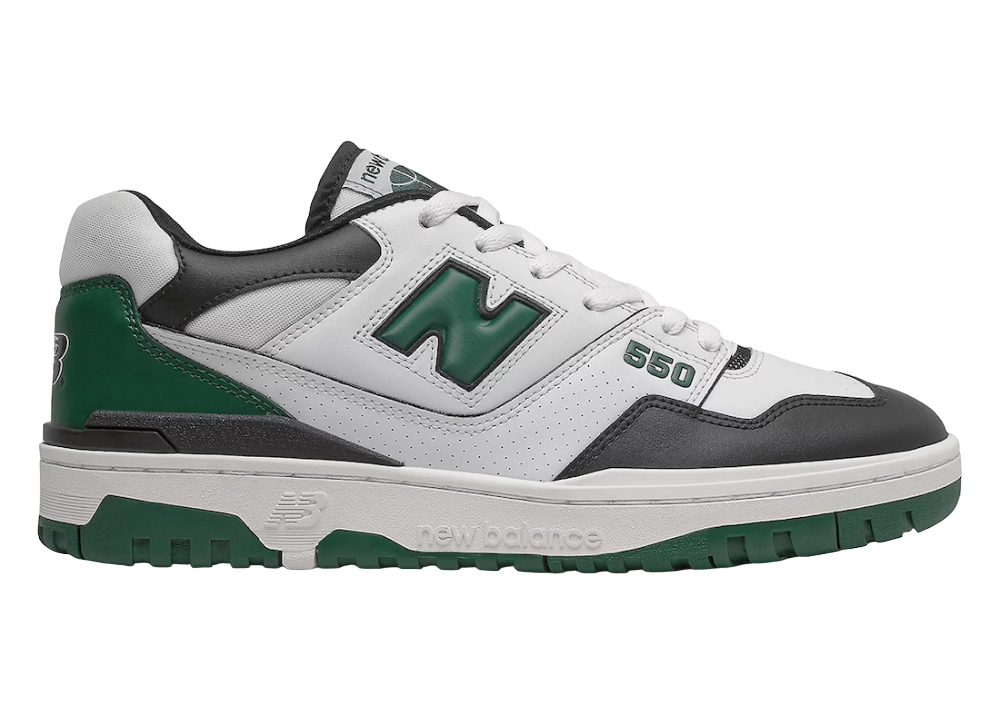 NEW BALANCE 550 WHITE GREEN BLACK