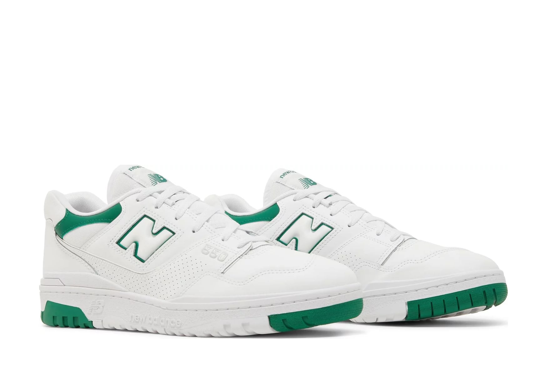 NEW BALANCE 550 WHITE GREEN CREAM