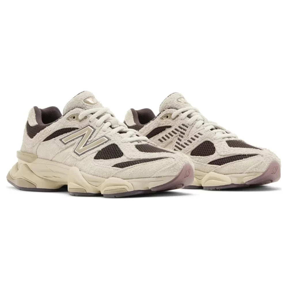 NEW BALANCE 9060 SYDNEY MCLAUGHLIN-LEVRONE LINEN BLACK COFFEE