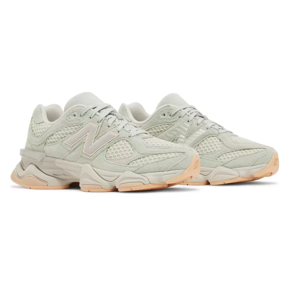 NEW BALANCE 9060 THE WHITAKER GROUP MISSING PIECES SILVER MOSS GREEN