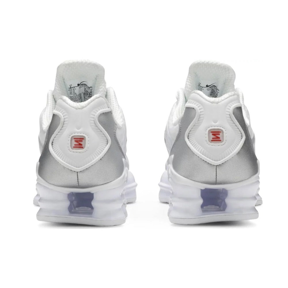NİKE SHOX TL WHITE METALLIC SILVER