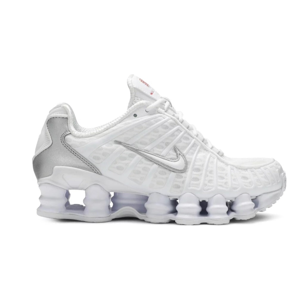 NİKE SHOX TL WHITE METALLIC SILVER