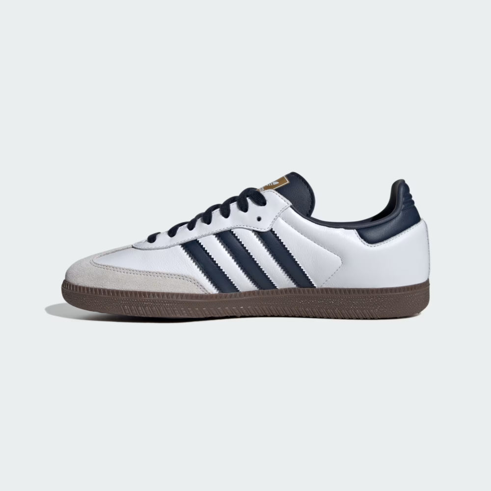 ADIDAS SAMBA OG CLOUD WHITE/COLLEGIATE NAVY