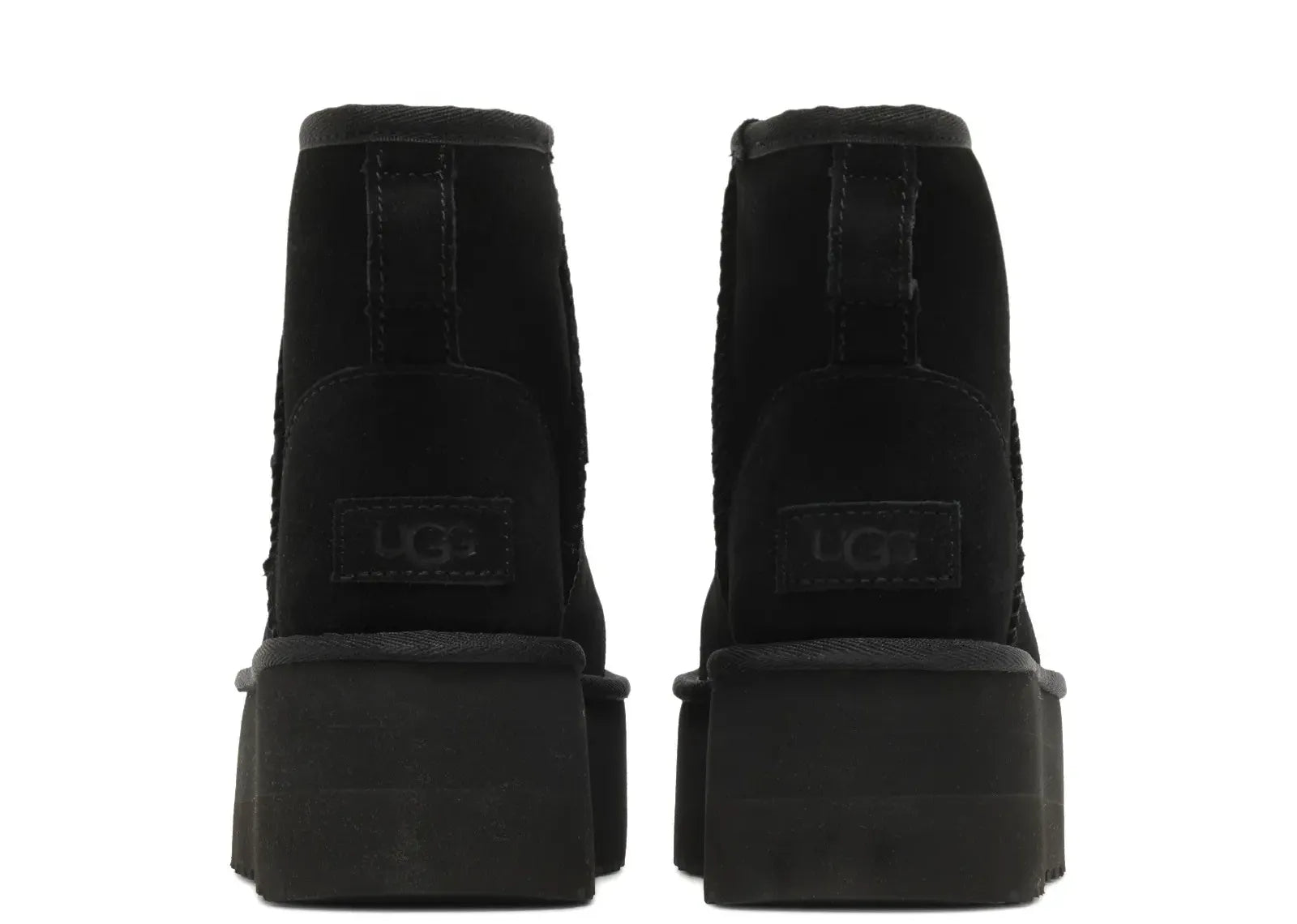 UGG CLASSIC MINI PLATFORM BOOT BLACK (W)