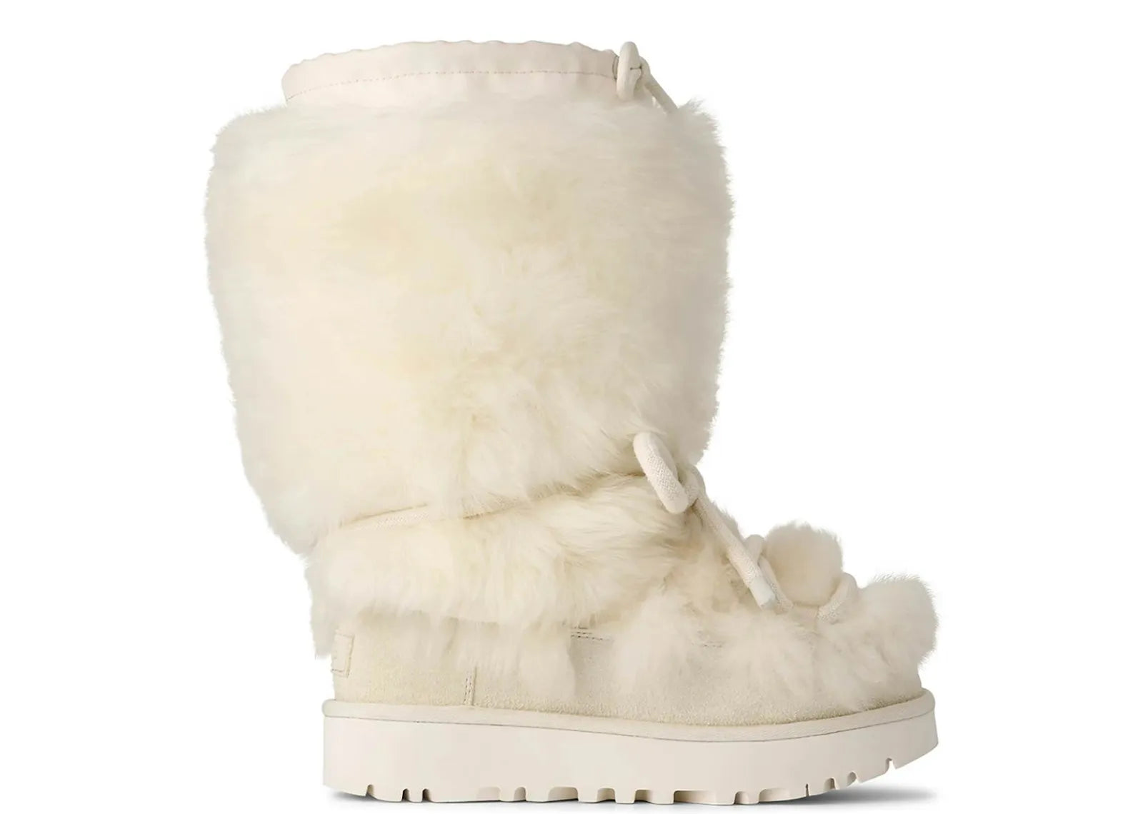 UGG CLASSIC TALL CHALET BOOT WHITE (W)