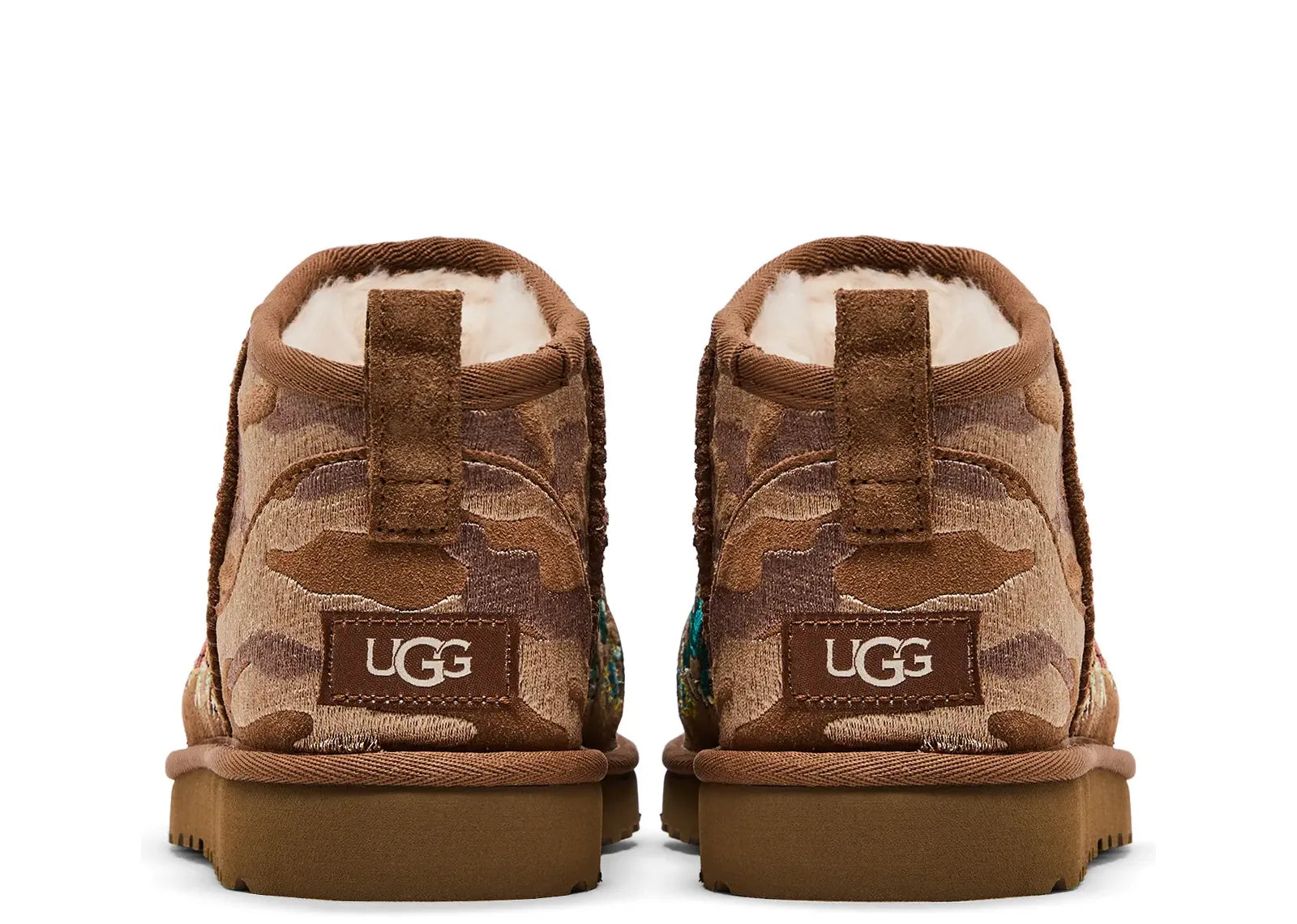 UGG CLASSIC ULTRA MINI BOOT PALACE CHESTNUT CAMO