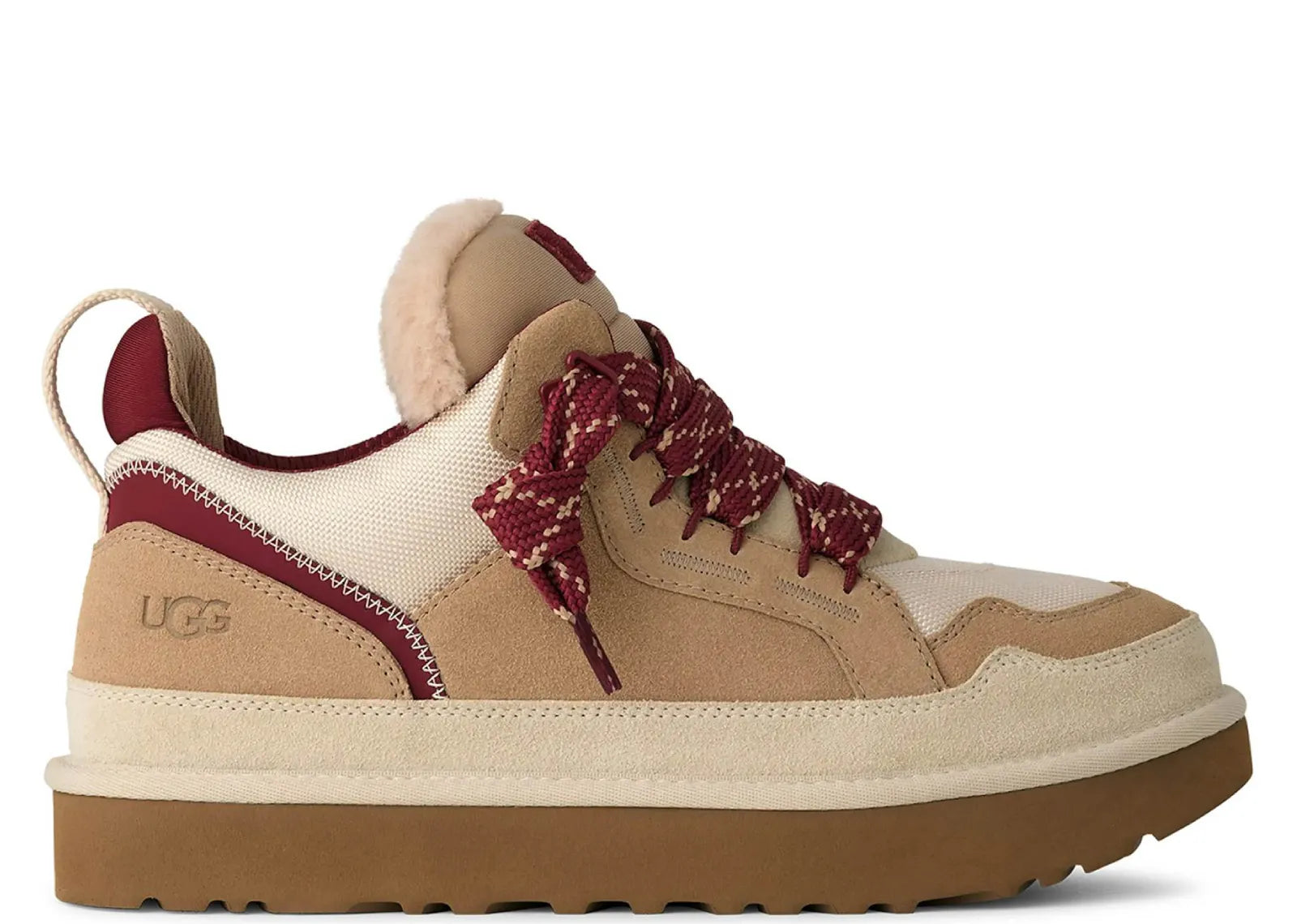 UGG LOWMEL DRIFTWOOD BIKING RED