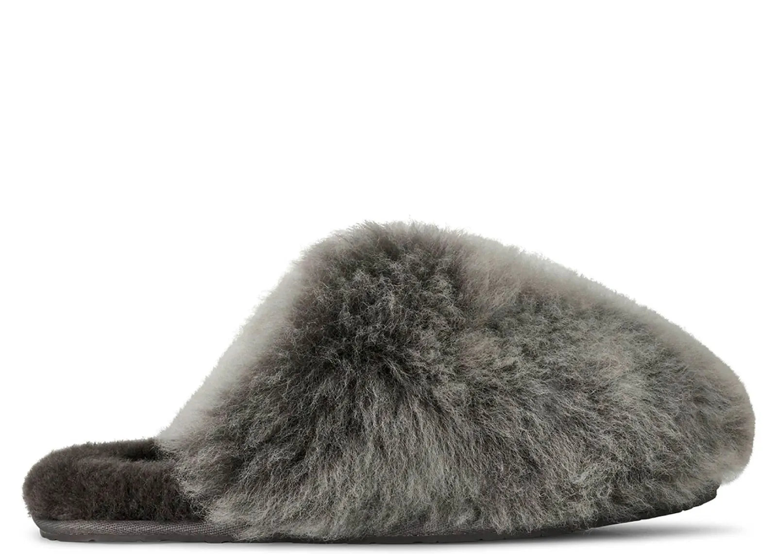 UGG SCUFFETTE CHALET SLIPPER CHARCOAL (W)