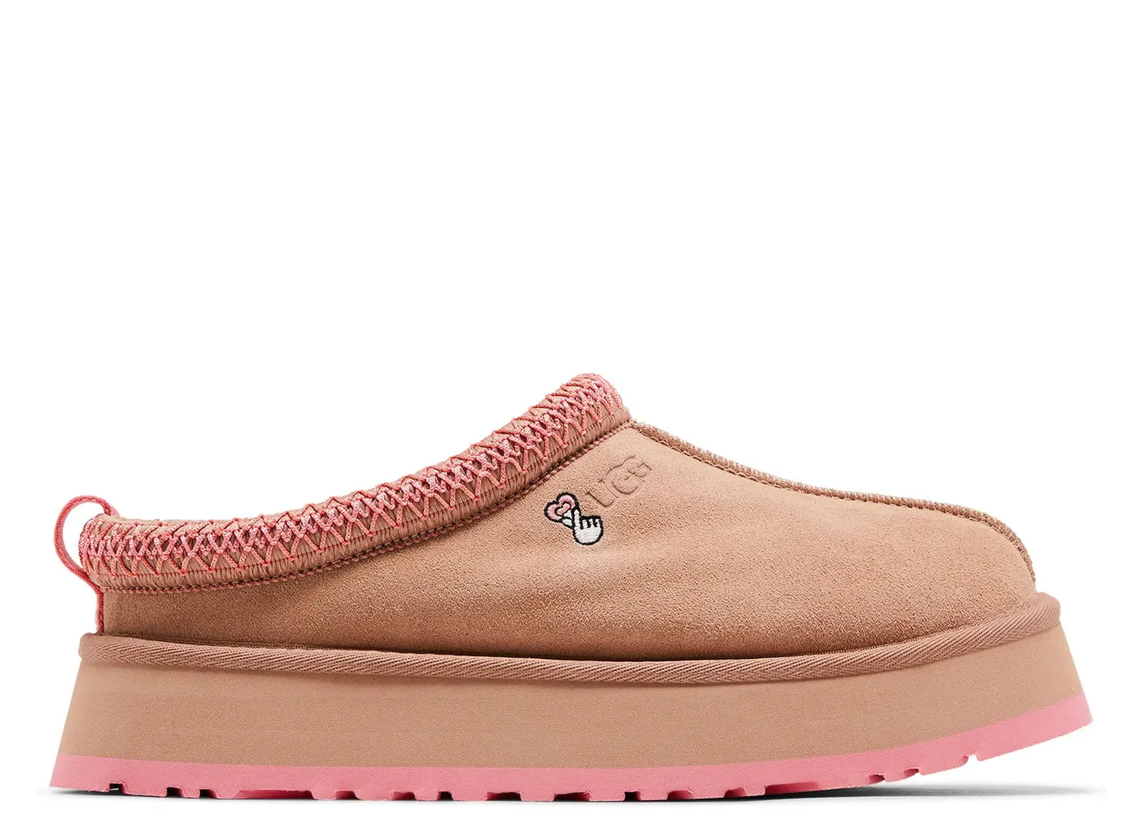 UGG TAZZ LOVE 25 SLIPPER ARROYO TROPICAL PINK (W)