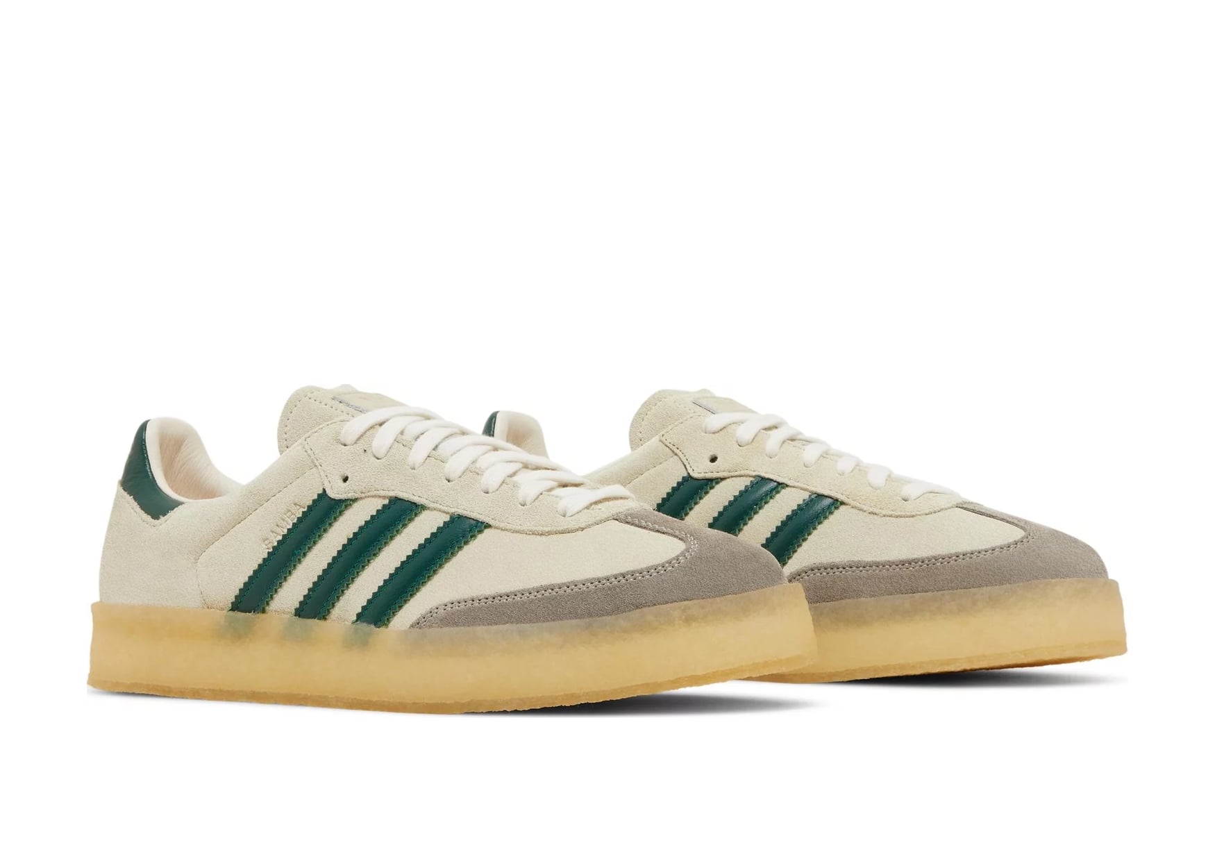 ADIDAS CLARKS 8TH STREET SAMBA BY RONNIE FIEG CHALK WHITE GREEN