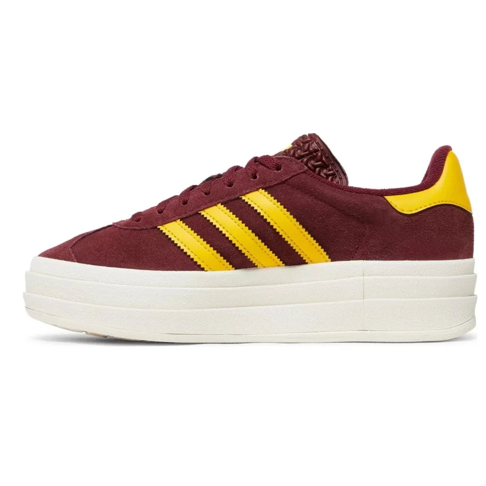 ADIDAS GAZELLE BOLD SHADOW RED BOLD GOLD