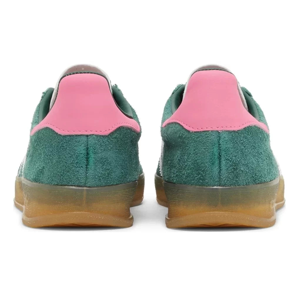 ADIDAS GAZELLE INDOOR COLLEGIATE GREEN LUCID PINK