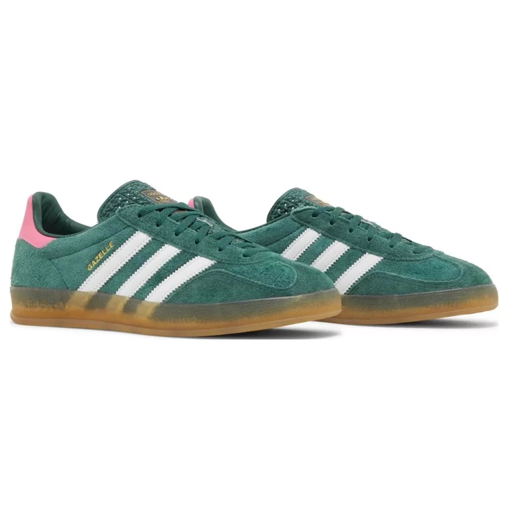 ADIDAS GAZELLE INDOOR COLLEGIATE GREEN LUCID PINK