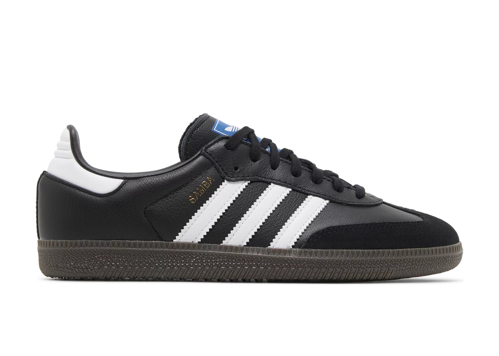 ADIDAS SAMBA OG BLACK WHITE GUM (GS)