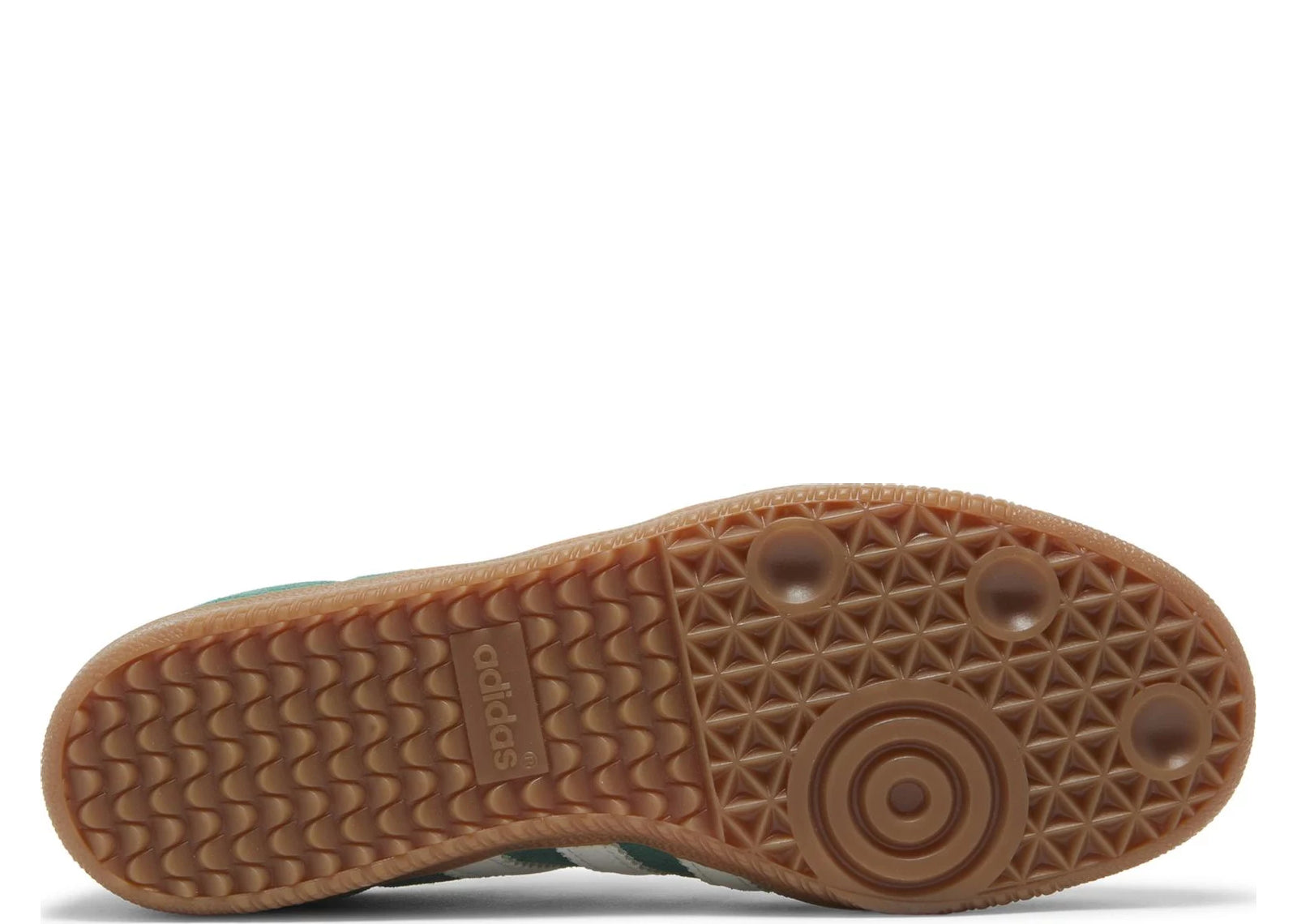 ADIDAS SAMBA OG COLLEGIATE GREEN GUM GREY TOE