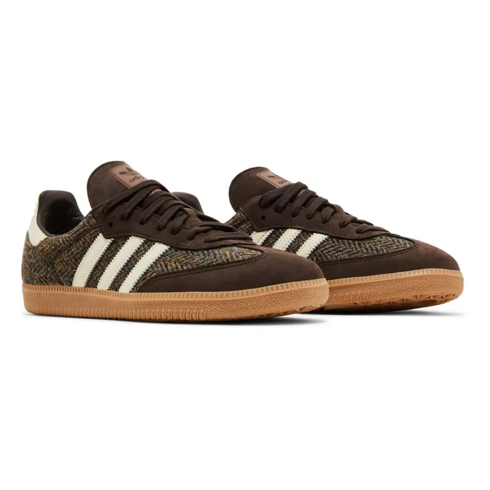 ADIDAS SAMBA OG DARK BROWN TWEED