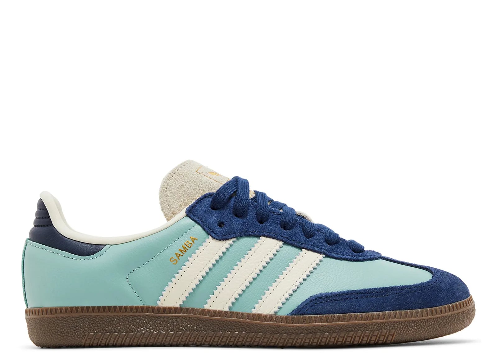 ADIDAS SAMBA OG HAZY GREEN NIGHT INDIGO (W)