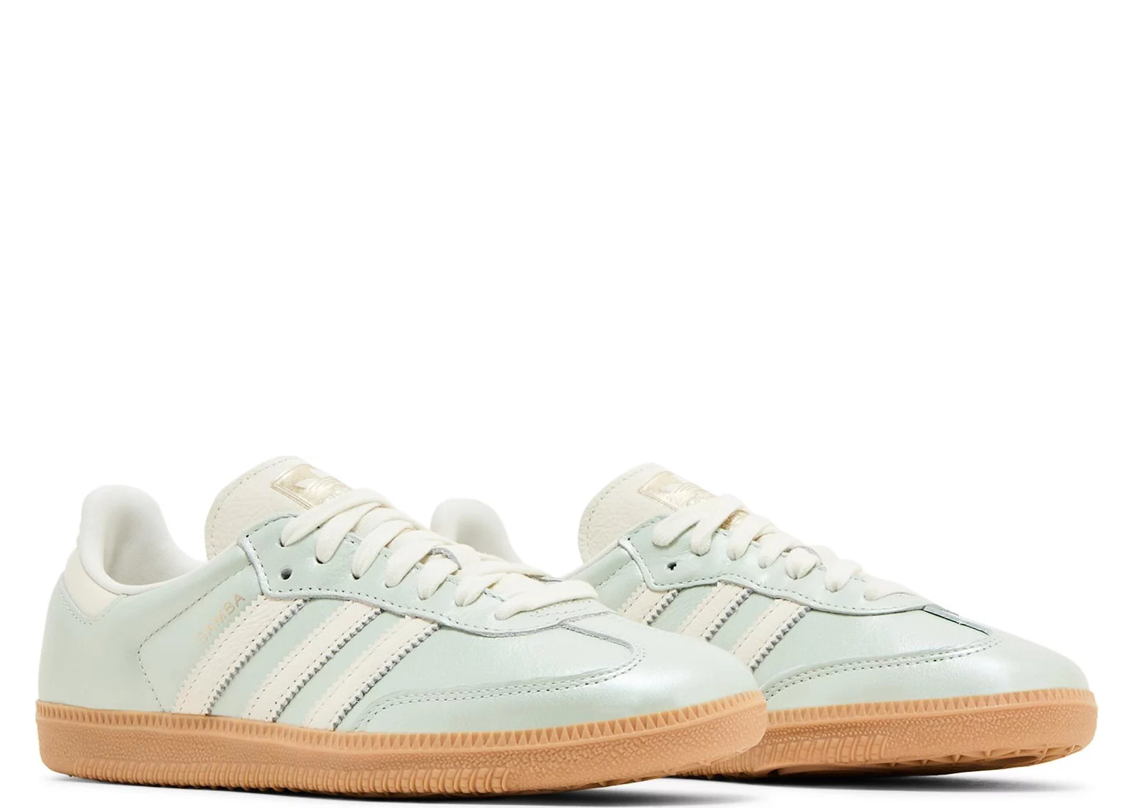 ADIDAS SAMBA OG LINEN GREEN METALLIC (W)