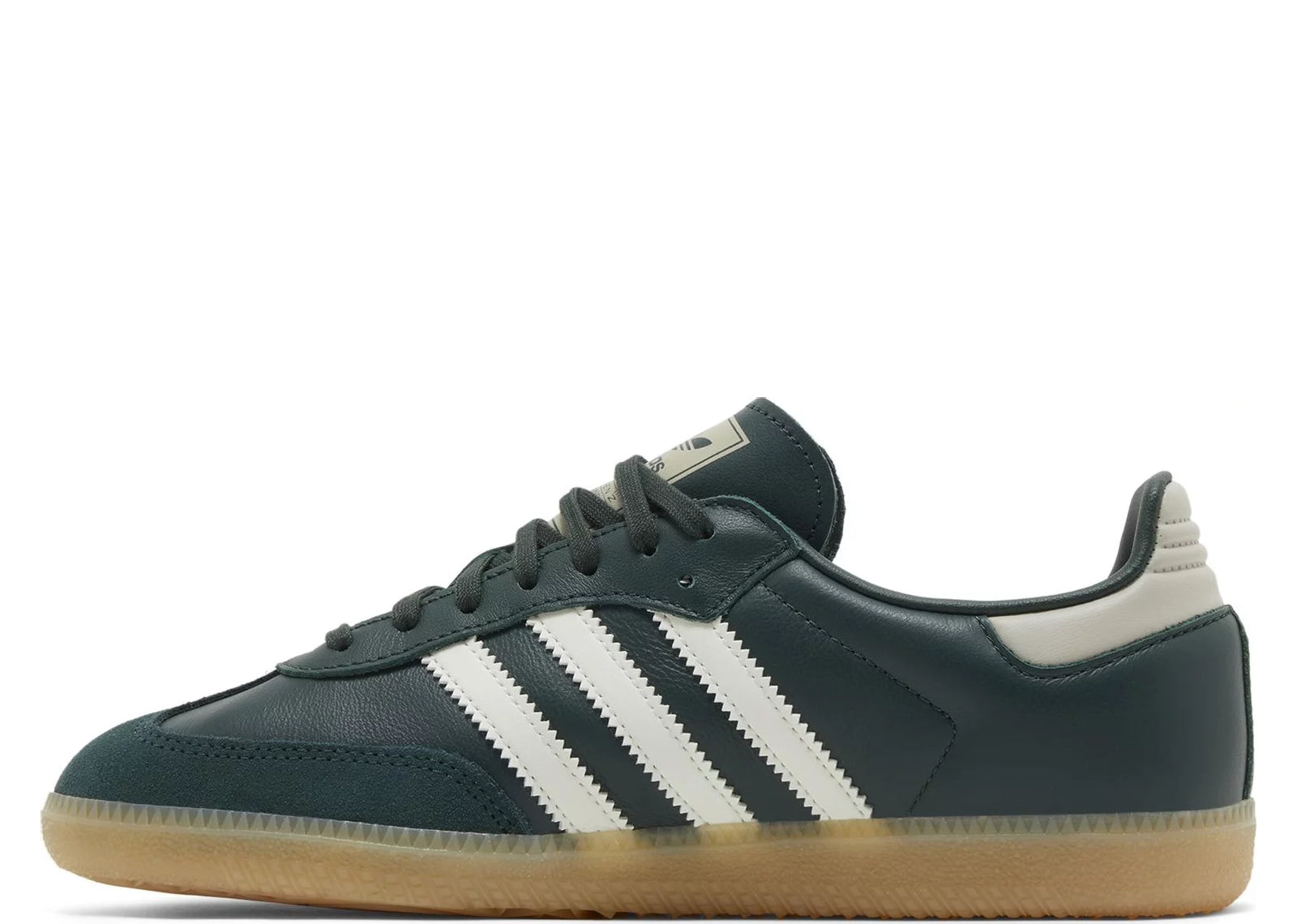 ADIDAS SAMBA OG MINERAL GREEN OFF WHITE PUTTY GREY (GS)