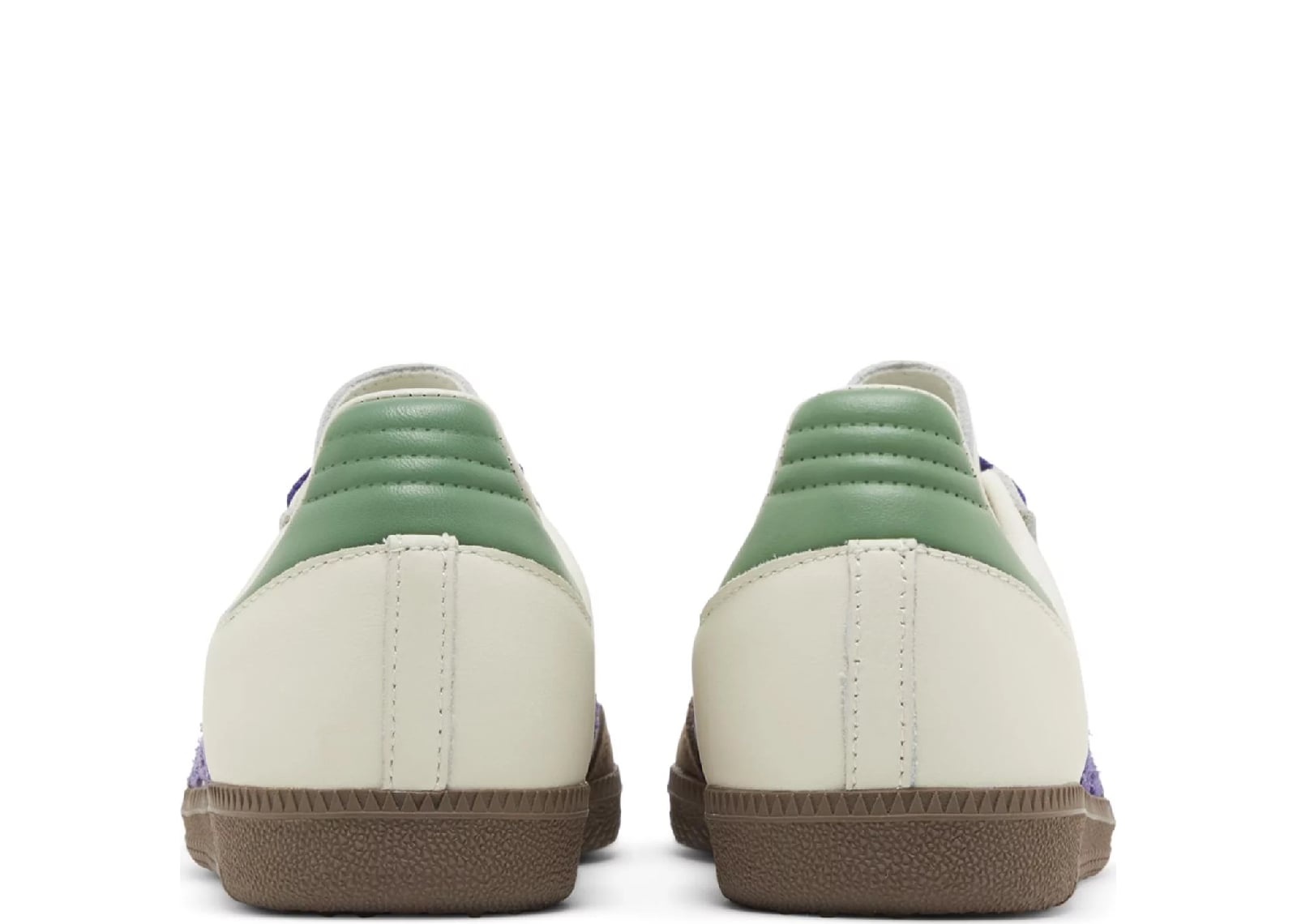 ADIDAS SAMBA OG OFF WHITE CORE PURPLE GREEN BROWN (W)