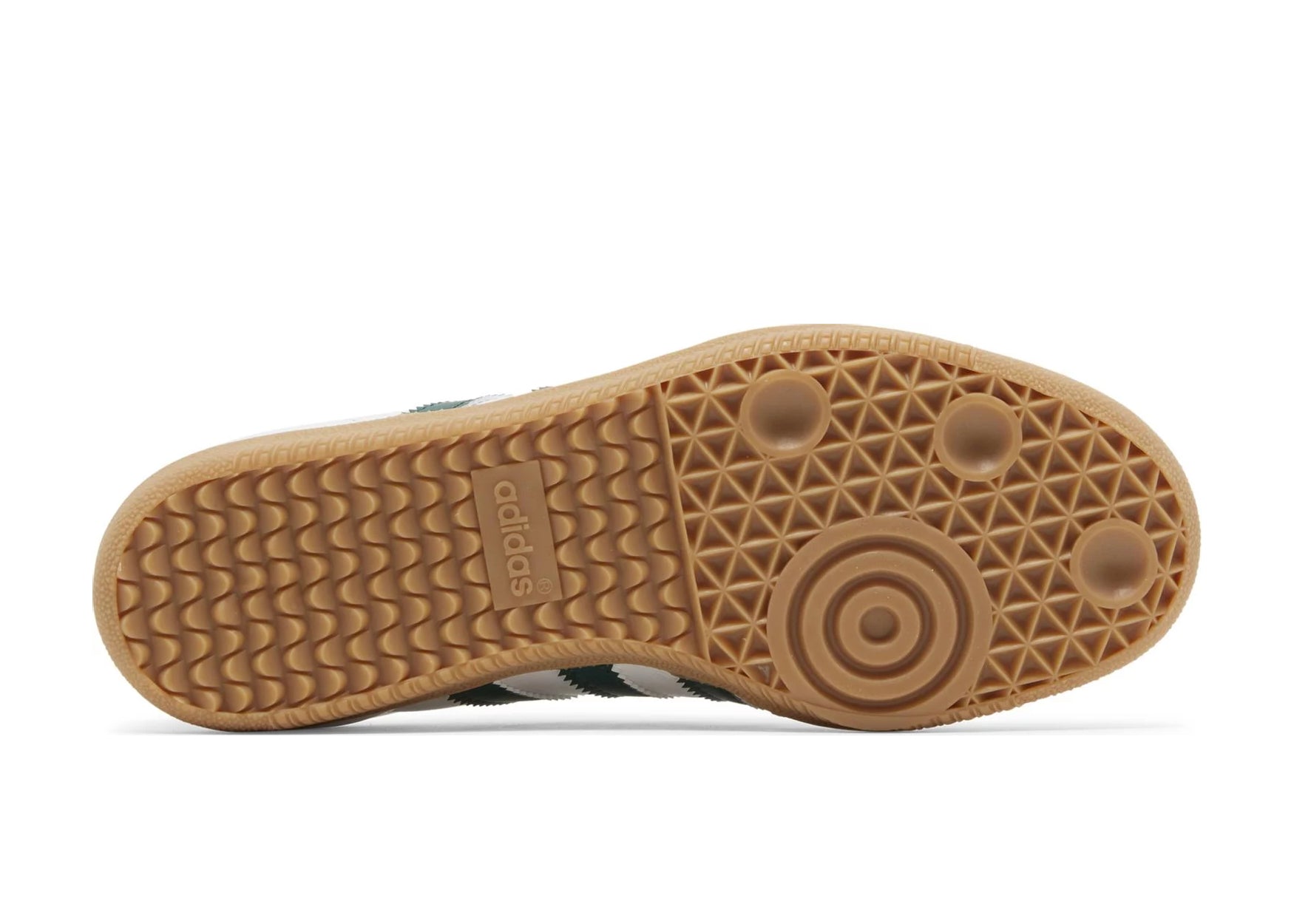 ADIDAS SAMBA OG WHITE COLLEGIATE GREEN GUM (GS)