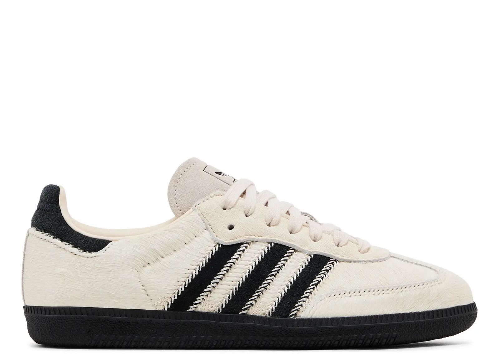 ADIDAS SAMBA OG WONDER WHITE BLACK PONY (W)