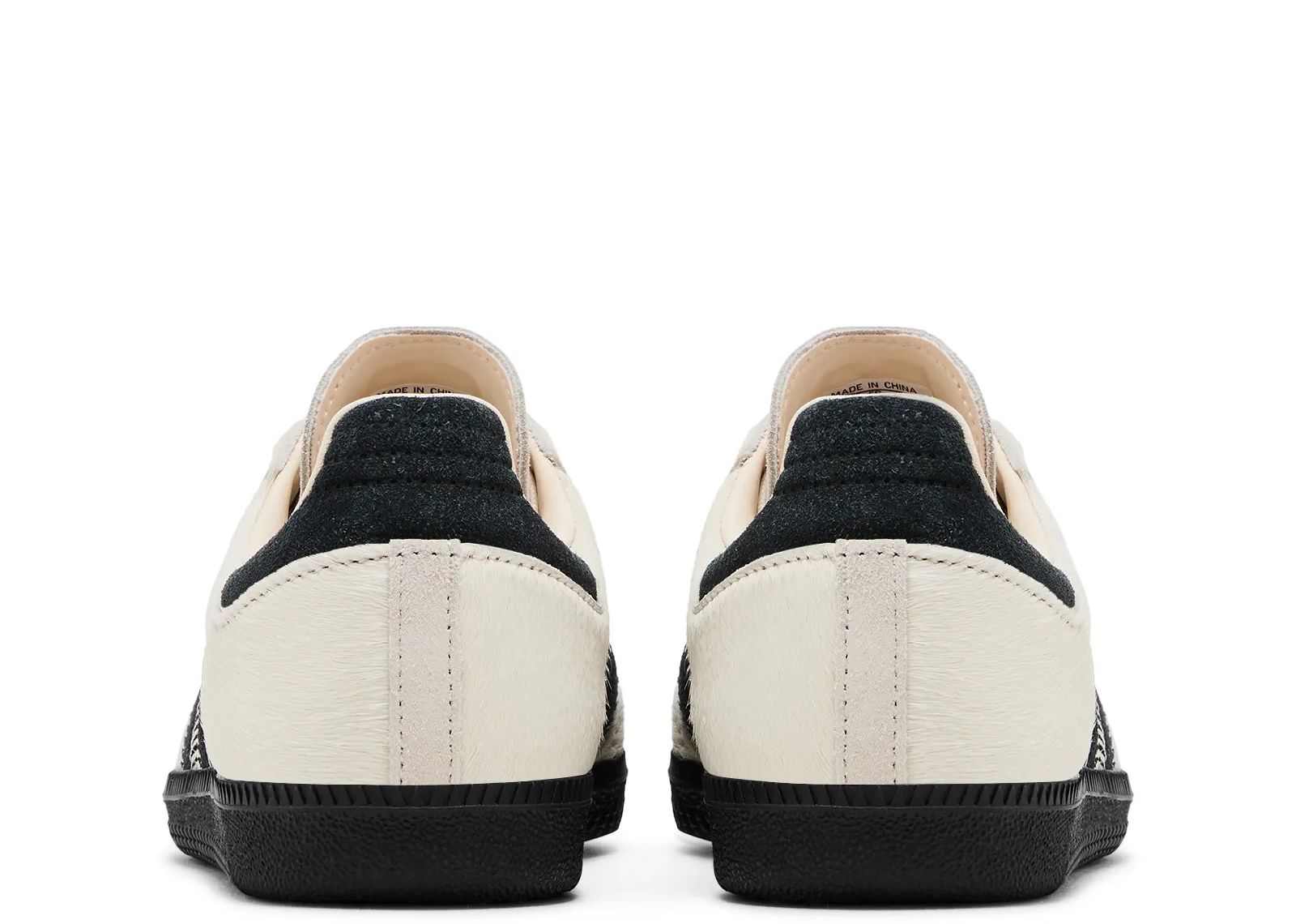 ADIDAS SAMBA OG WONDER WHITE BLACK PONY (W)